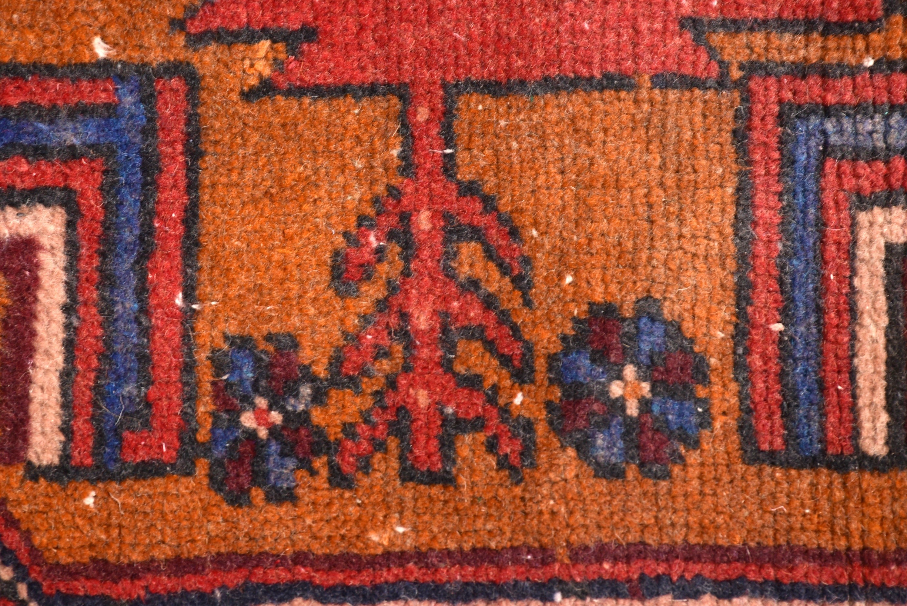 Havalı Halı, Mavi Anadolu Halısı, Boho Vurgulu Halılar, Fas Halıları, Türk Halıları, 3,5x5,7 ft Vurgulu Halı, Yatak Odası Halısı, Vintage Halı