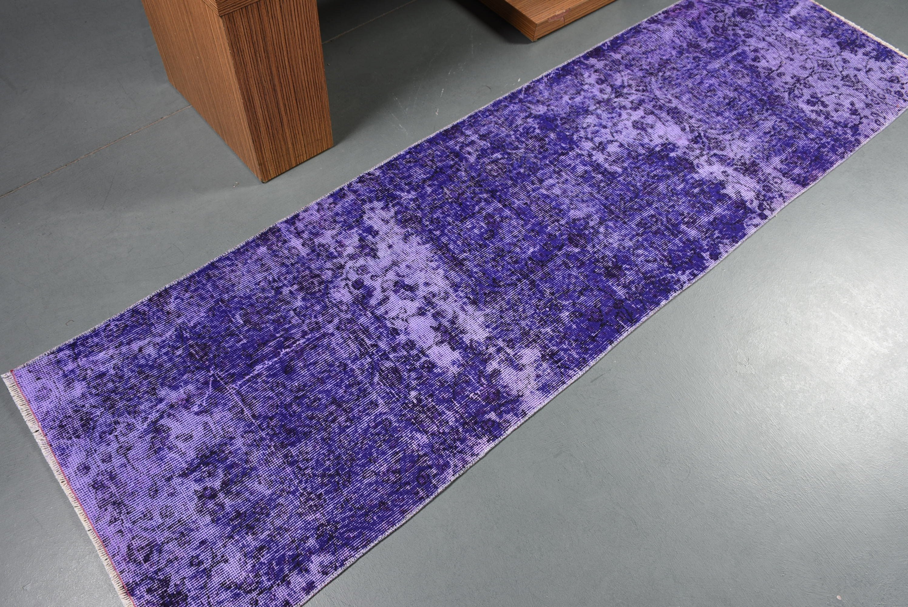 Purple Kitchen Rug, Rugs for Runner, 2.3x8 ft Runner Rug, Turkish Rug, Outdoor Rug, Cool Rugs, Moroccan Rug, Vintage Rug, Hallway Rugs