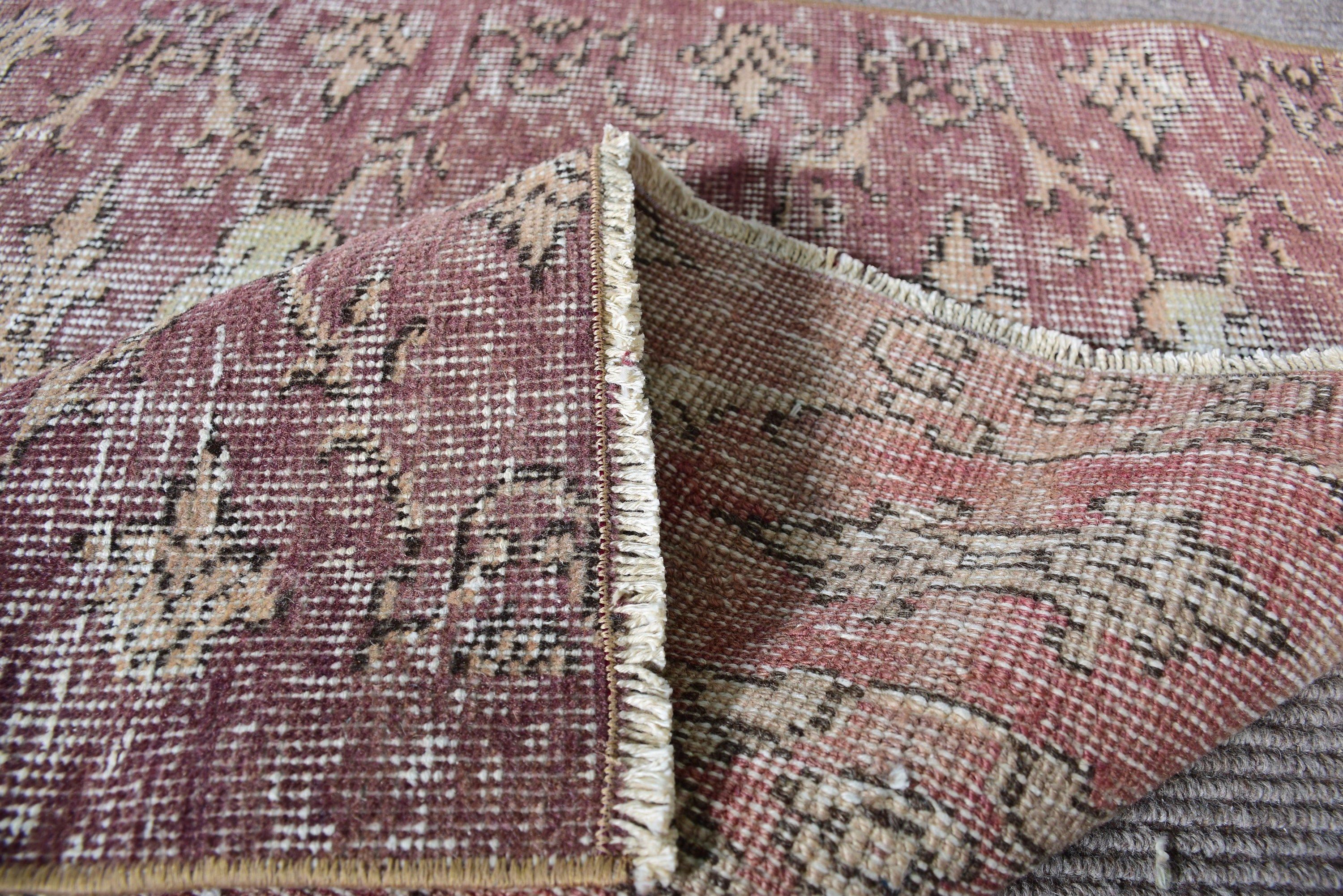 Bedroom Rug, Beige Floor Rug, Turkish Rug, Oriental Rug, Moroccan Rugs, Rugs for Entry, Nursery Rug, Vintage Rugs, 2.9x5.4 ft Accent Rug