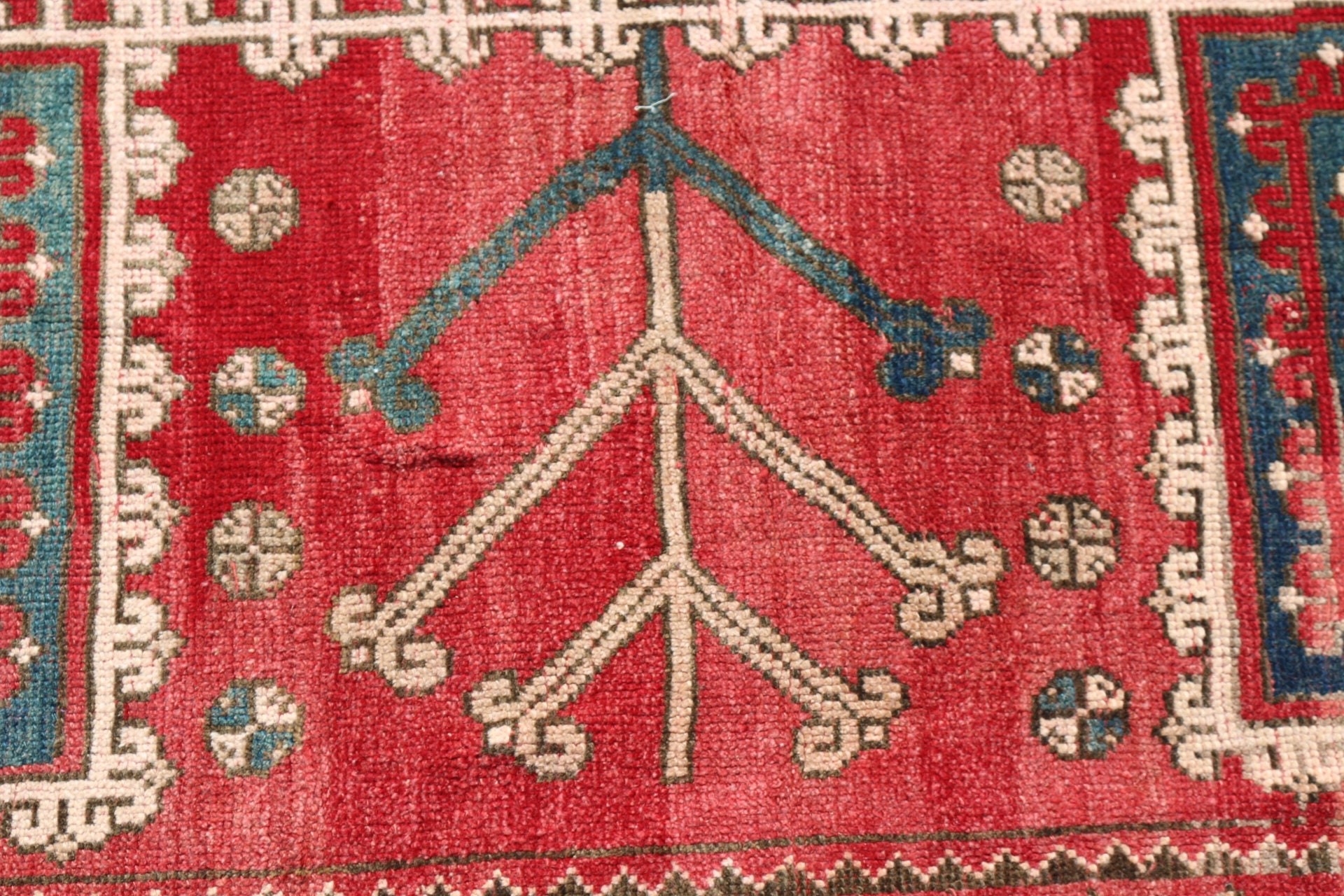 Moroccan Rug, Bedroom Rug, Living Room Rugs, Bohemian Rug, Green Oushak Rug, Anatolian Rug, Vintage Rug, Turkish Rug, 6.6x9.7 ft Large Rugs