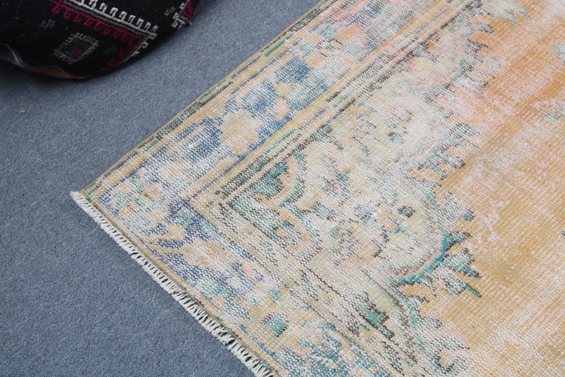 Oturma Odası Halıları, Vintage Halılar, Lüks Halılar, Turuncu Yatak Odası Halıları, Türk Halısı, 4,9x8,2 ft Büyük Halılar, Büyük Boho Halısı