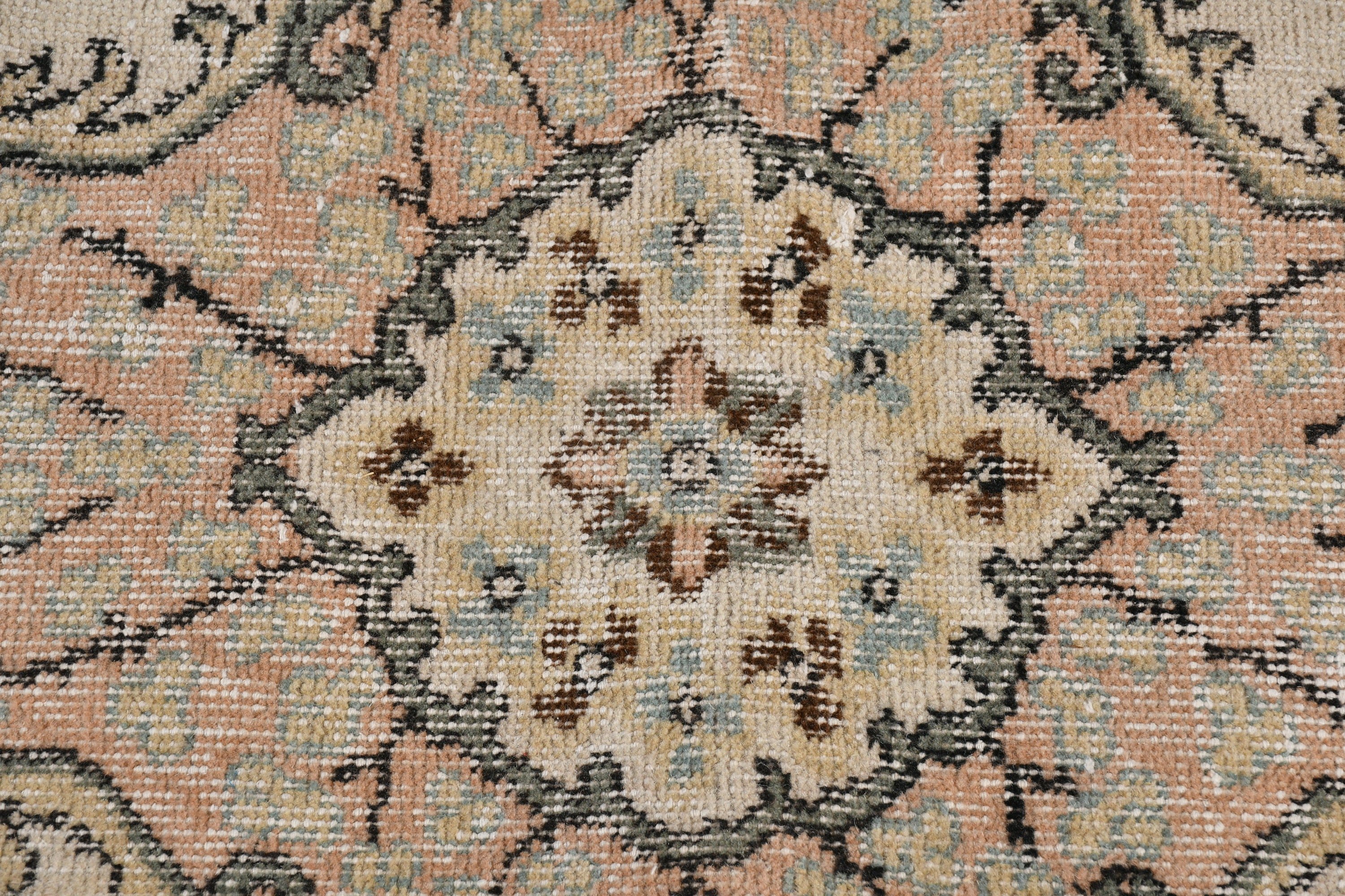 Vintage Halı, 5.6x9.4 ft Büyük Halı, Kahverengi Soğuk Halı, Eskitilmiş Halı, Oryantal Halı, Oturma Odası Halısı, Oushak Halıları, Yatak Odası Halısı, Türk Halısı