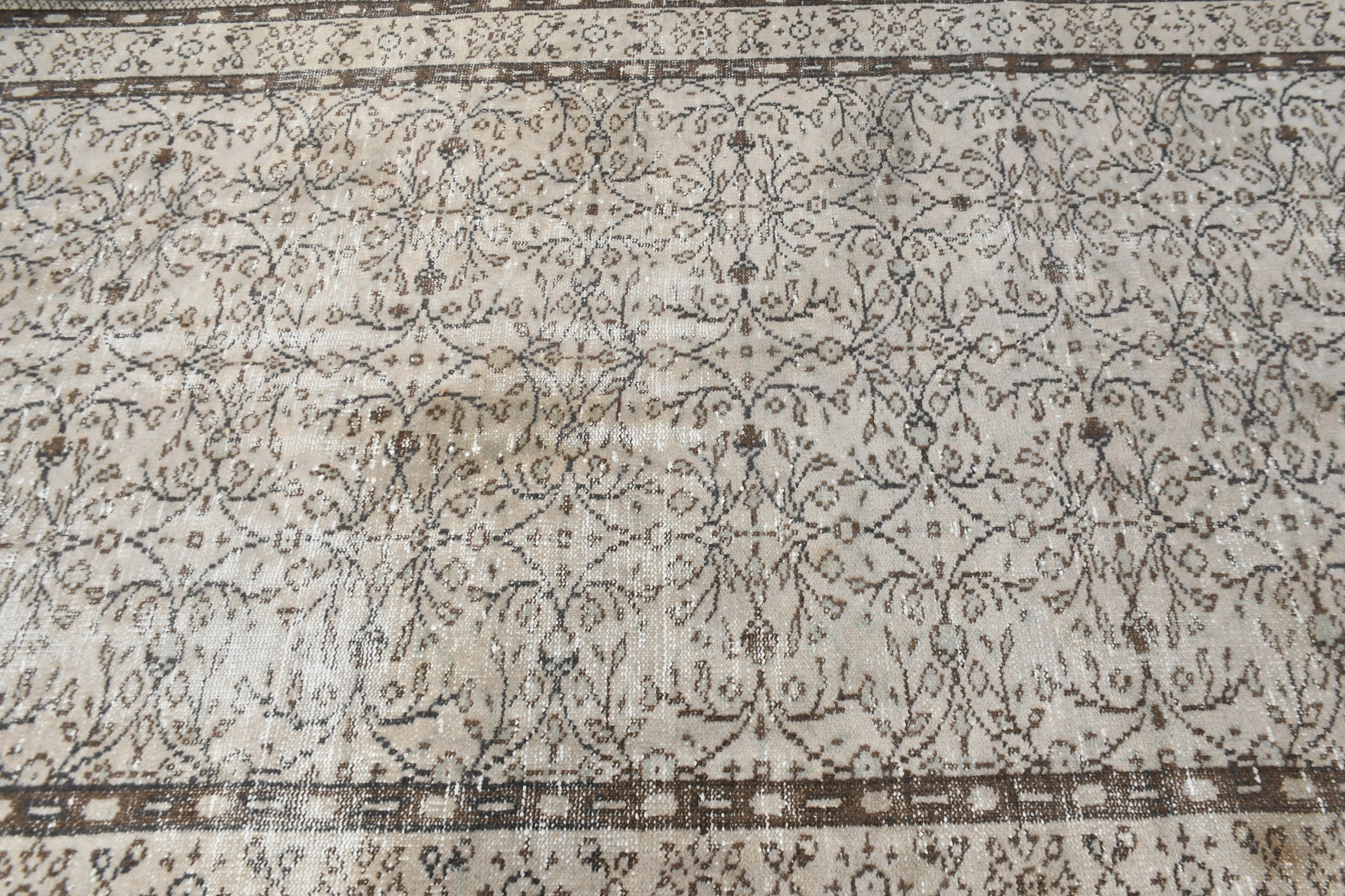 Oturma Odası Halısı, Harika Halılar, Oturma Odası Halıları, Yeşil Anadolu Halısı, Yatak Odası Halıları, Vintage Halı, 5.2x8.9 ft Büyük Halı, Türk Halısı