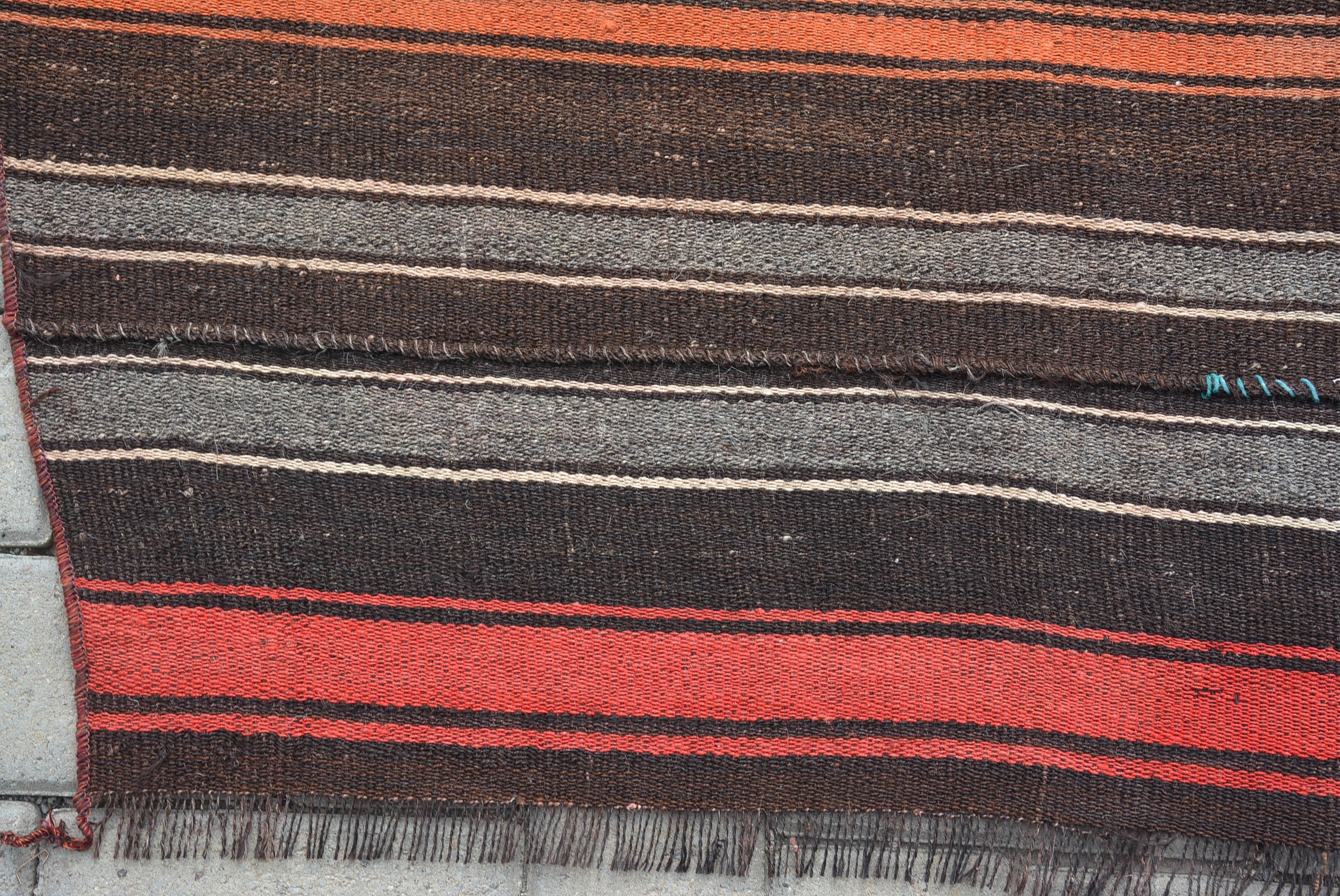 Kilim, Wool Rug, Vintage Rug, Rugs for Nursery, Floor Rugs, Nursery Rug, Vintage Decor Rug, 6.7x5.3 ft Area Rug, Turkish Rug, Indoor Rug