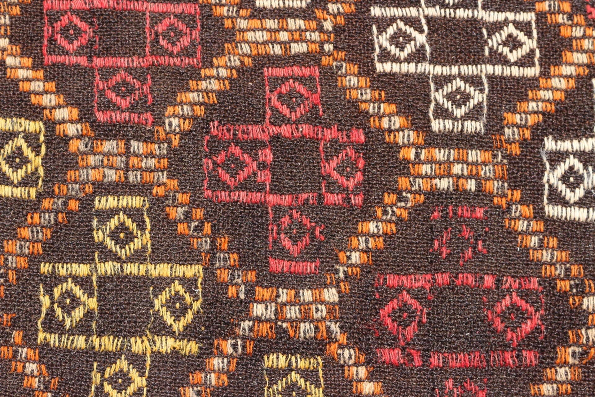 Türk Halıları, Merdiven Halıları, Yatak Odası Halıları, Kilim, Vintage Halılar, Koridor Halıları, 2.3x9 ft Yolluk Halısı, Kahverengi Anadolu Halıları