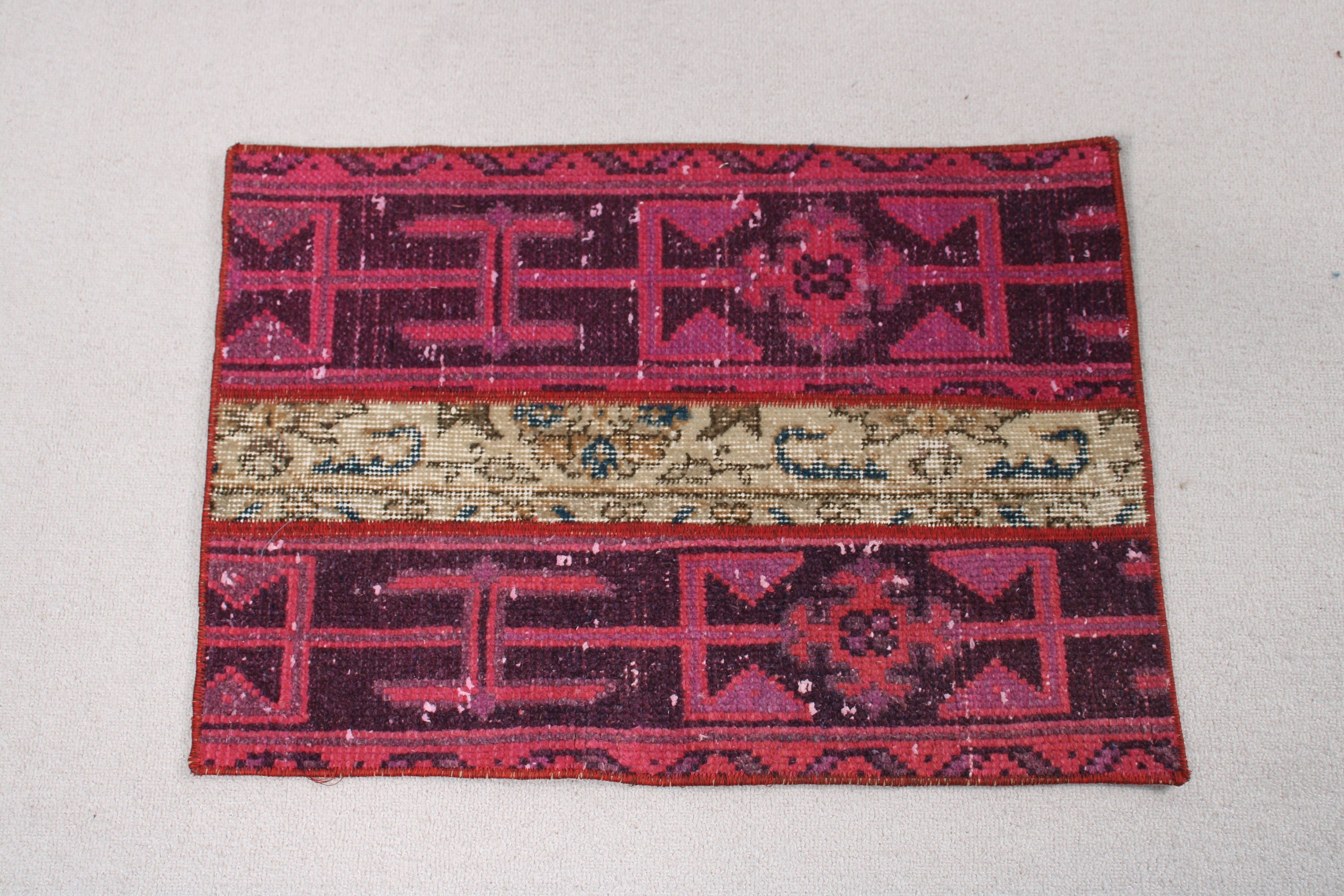 Türk Halısı, Pembe Yatak Odası Halıları, 1.6x2.3 ft Küçük Halı, Soğuk Halı, Mutfak Halısı, Çocuk Odası Halıları, Vintage Halılar, Boho Halı, Araba Mat Halıları