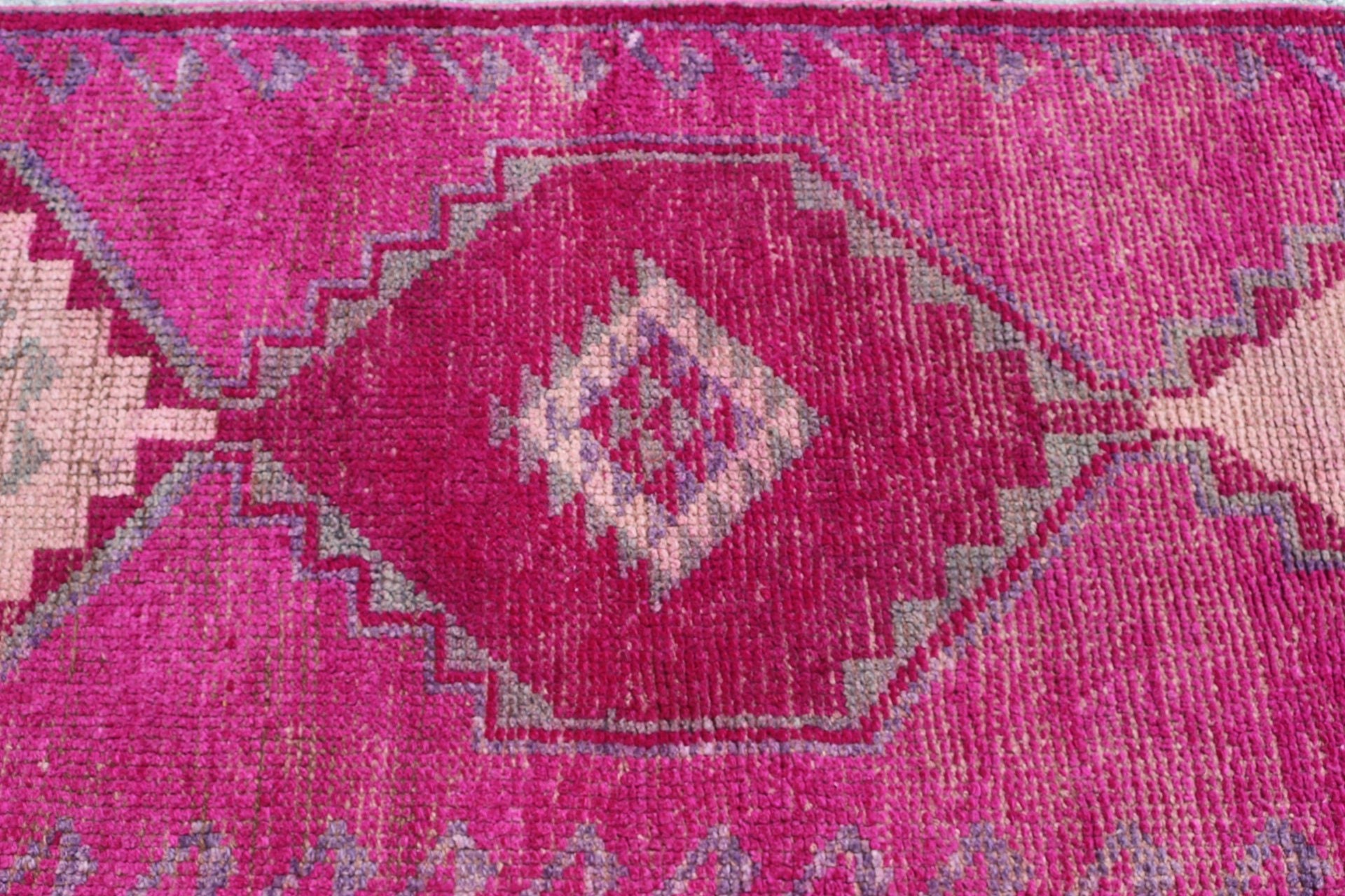Vintage Rug, Rugs for Kitchen, Turkish Rug, Kitchen Rug, Pink Moroccan Rug, Stair Rug, Oriental Rugs, 3.2x9.1 ft Runner Rug