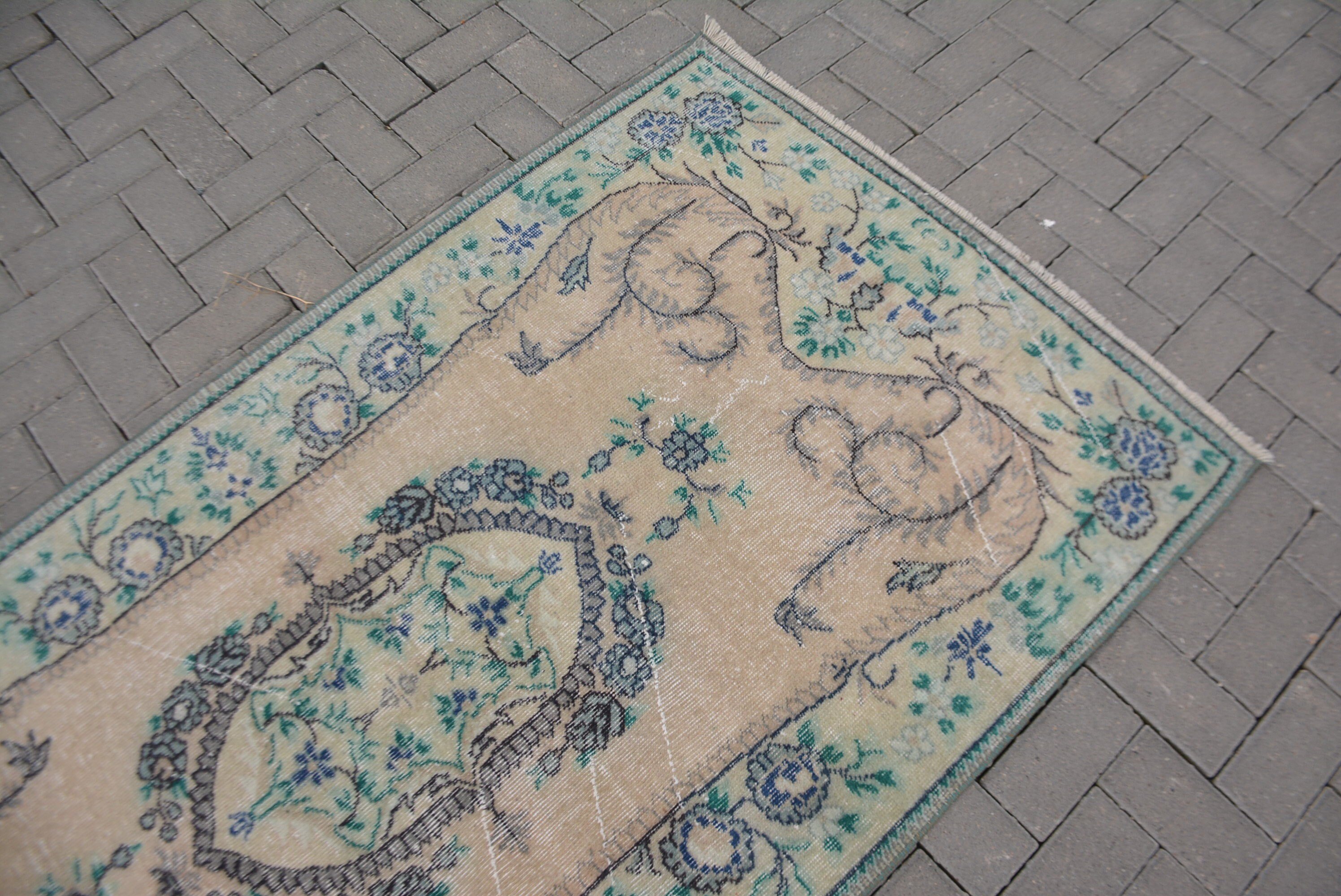 Kitchen Rugs, Bedroom Rug, Outdoor Rug, Antique Rug, Vintage Rug, 3.5x6.6 ft Accent Rugs, Nursery Rugs, Rugs for Nursery, Turkish Rug