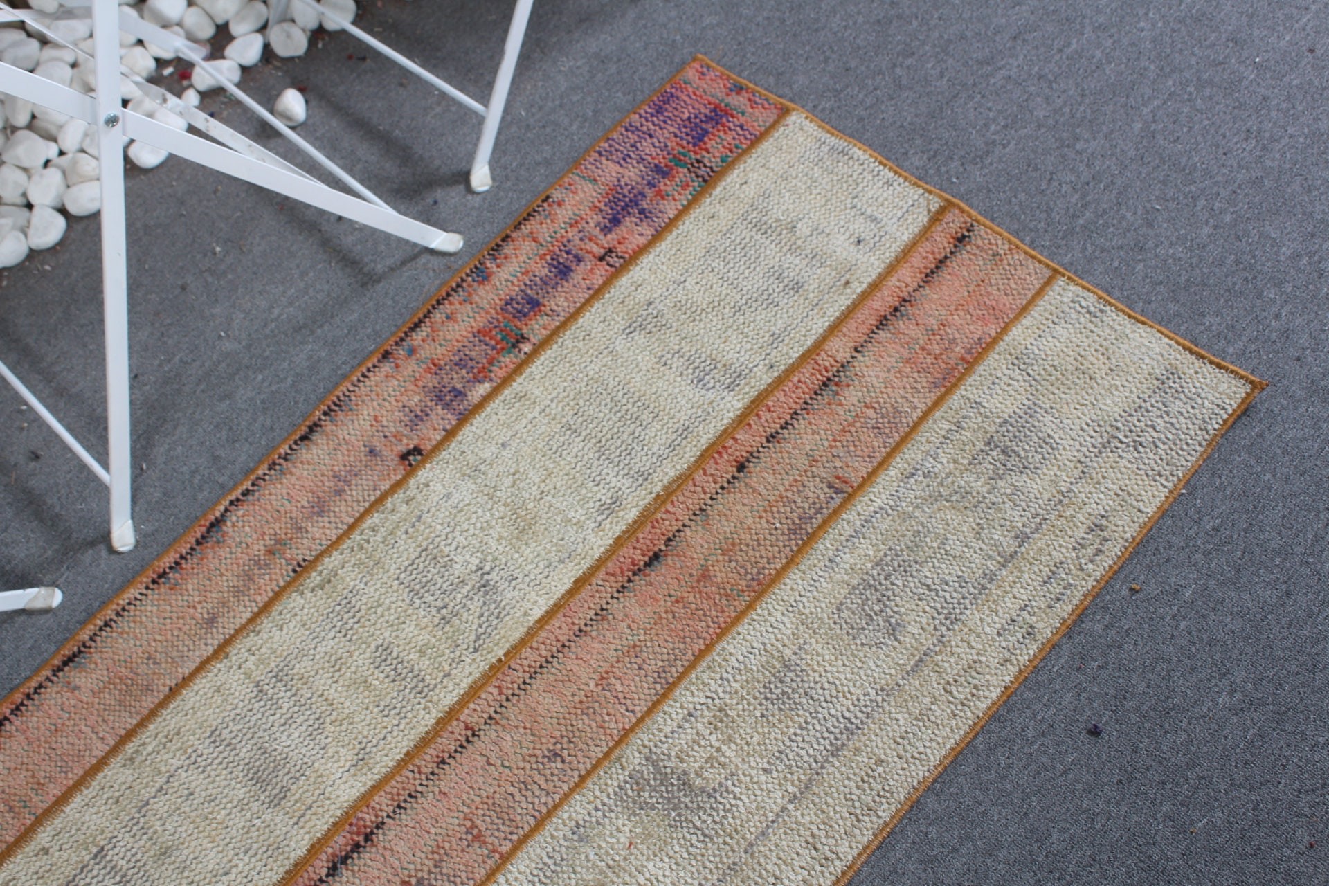 Bedroom Rug, Beige Bedroom Rug, 2.2x3.8 ft Small Rug, Vintage Rug, Door Mat Rug, Kitchen Rugs, Rugs for Kitchen, Antique Rug, Turkish Rug