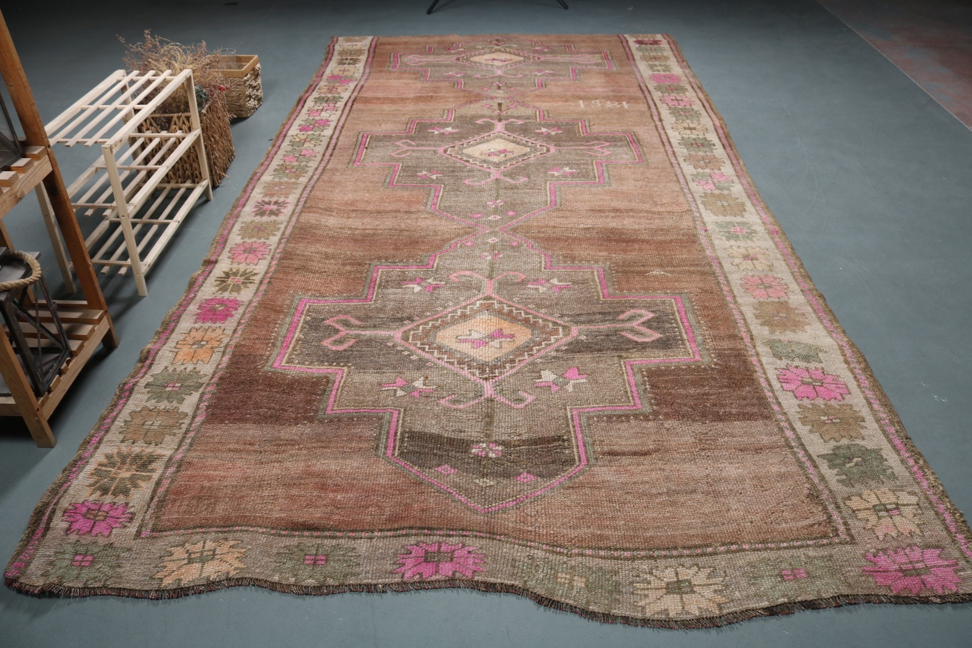 Living Room Rugs, Home Decor Rug, 6.7x12.2 ft Oversize Rug, Turkish Rugs, Dining Room Rug, Vintage Decor Rug, Vintage Rugs, Moroccan Rugs