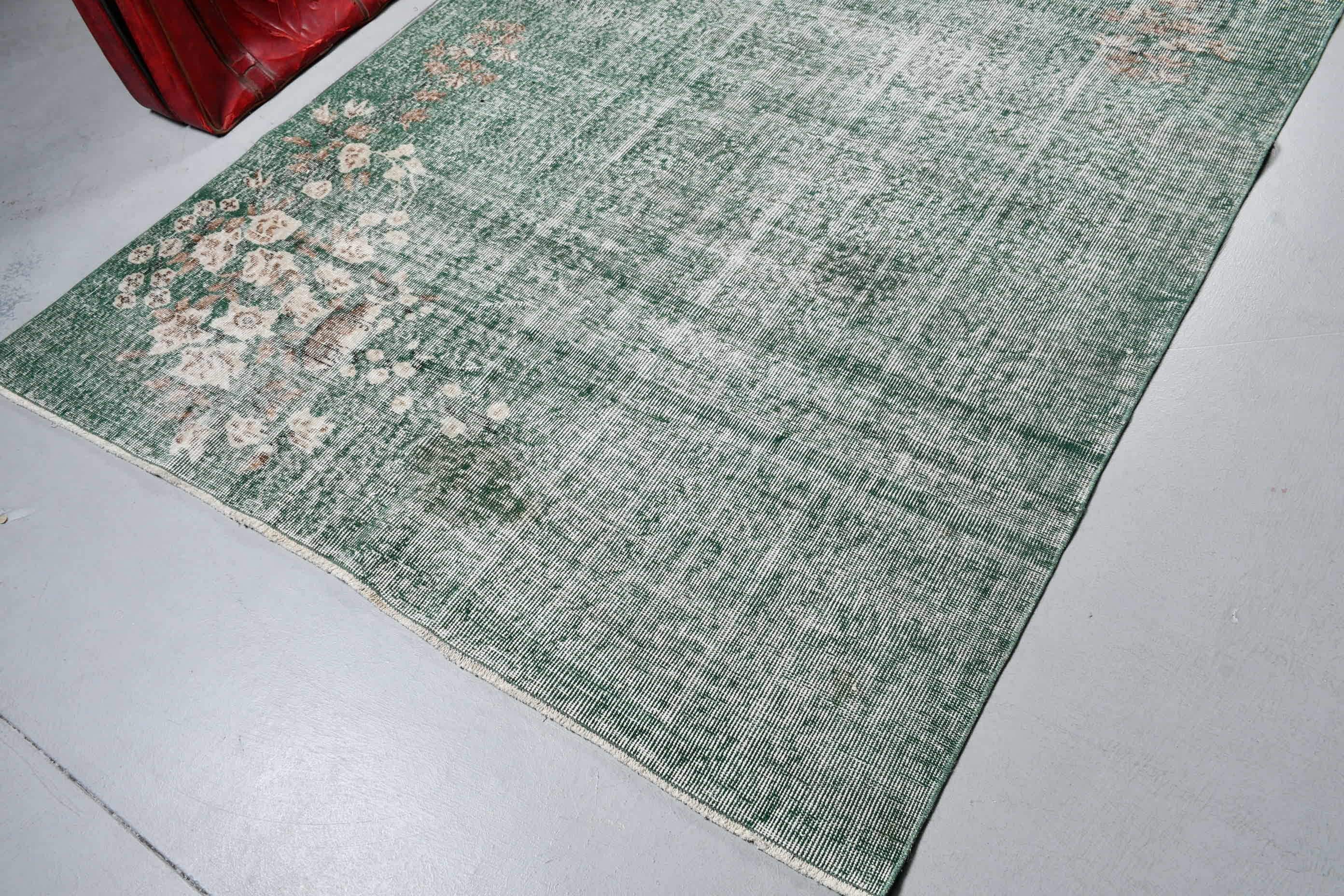 Türk Halıları, Yatak Odası Halıları, Yemek Odası Halısı, Oryantal Halı, Vintage Halılar, Sanat Halıları, Yatak Odası Halısı, Yeşil Mutfak Halısı, 5.4x8.7 ft Büyük Halı