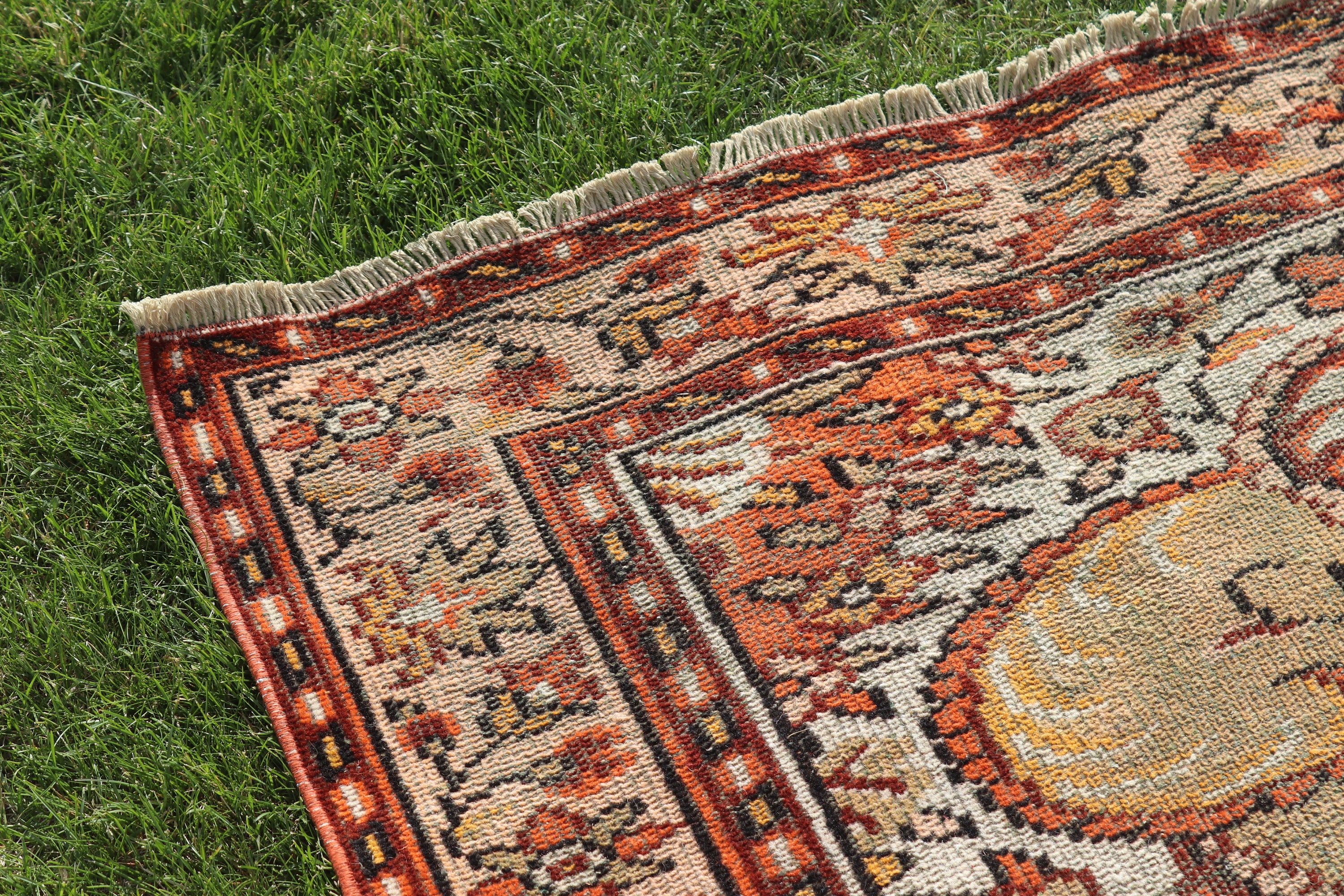 Yatak Odası Halısı, Vintage Halılar, Modern Halı, Büyük Oushak Halıları, Türk Halıları, 5.6x9.1 ft Büyük Halılar, Salon Halıları, Bej Boho Halısı, Oushak Halısı