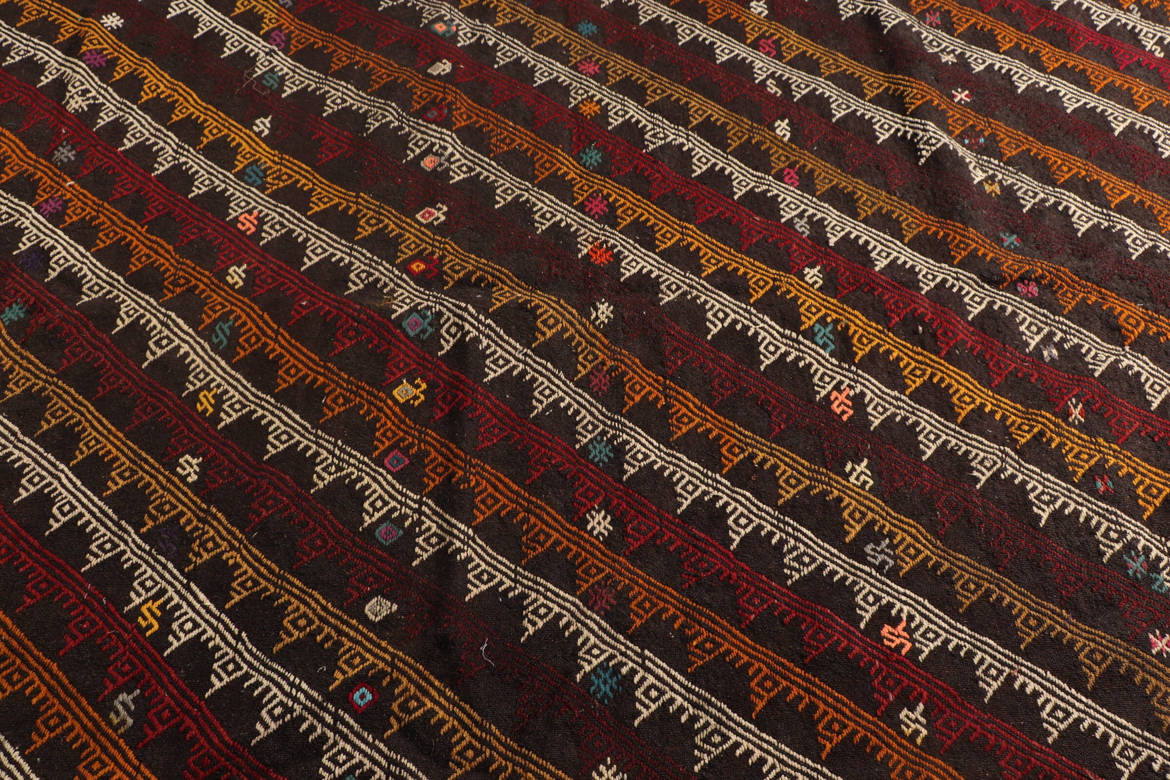 Yemek Odası Halısı, Türk Halısı, Siyah Yer Halısı, Kilim, 7x10.8 ft Büyük Boy Halılar, Mutfak Halıları, Yatak Odası Halısı, Oturma Odası Halısı, Vintage Halılar