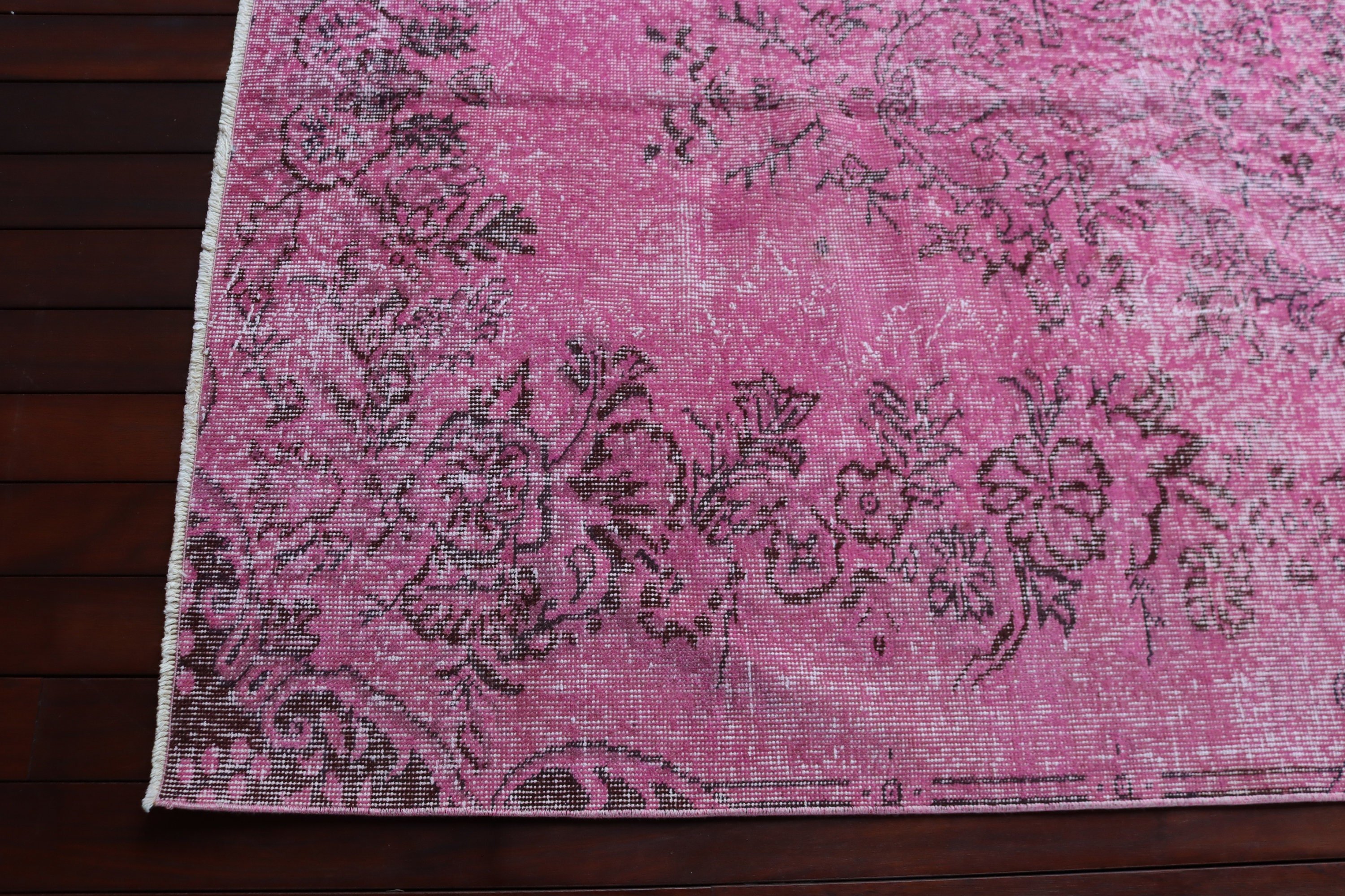 Mutfak Halısı, Türk Halıları, 4.9x8 ft Alan Halısı, Yer Halısı, Boho Halısı, Pembe Ev Dekor Halıları, Yemek Odası Halıları, Vintage Halılar, Geometrik Halı