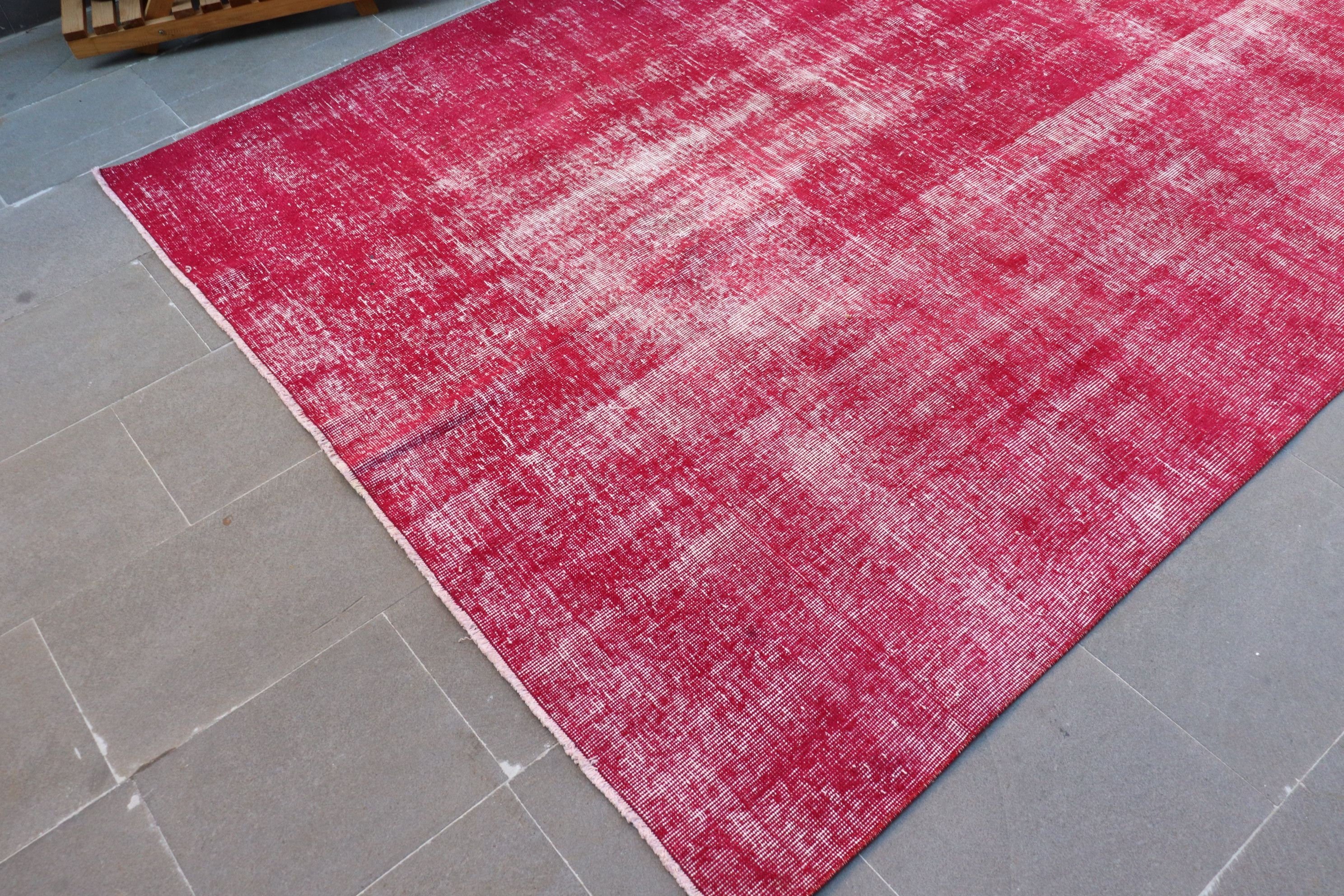 Living Room Rug, Antique Rugs, Turkish Rugs, Purple  5.9x9.7 ft Large Rug, Cool Rugs, Vintage Rug, Outdoor Rugs, Bedroom Rug
