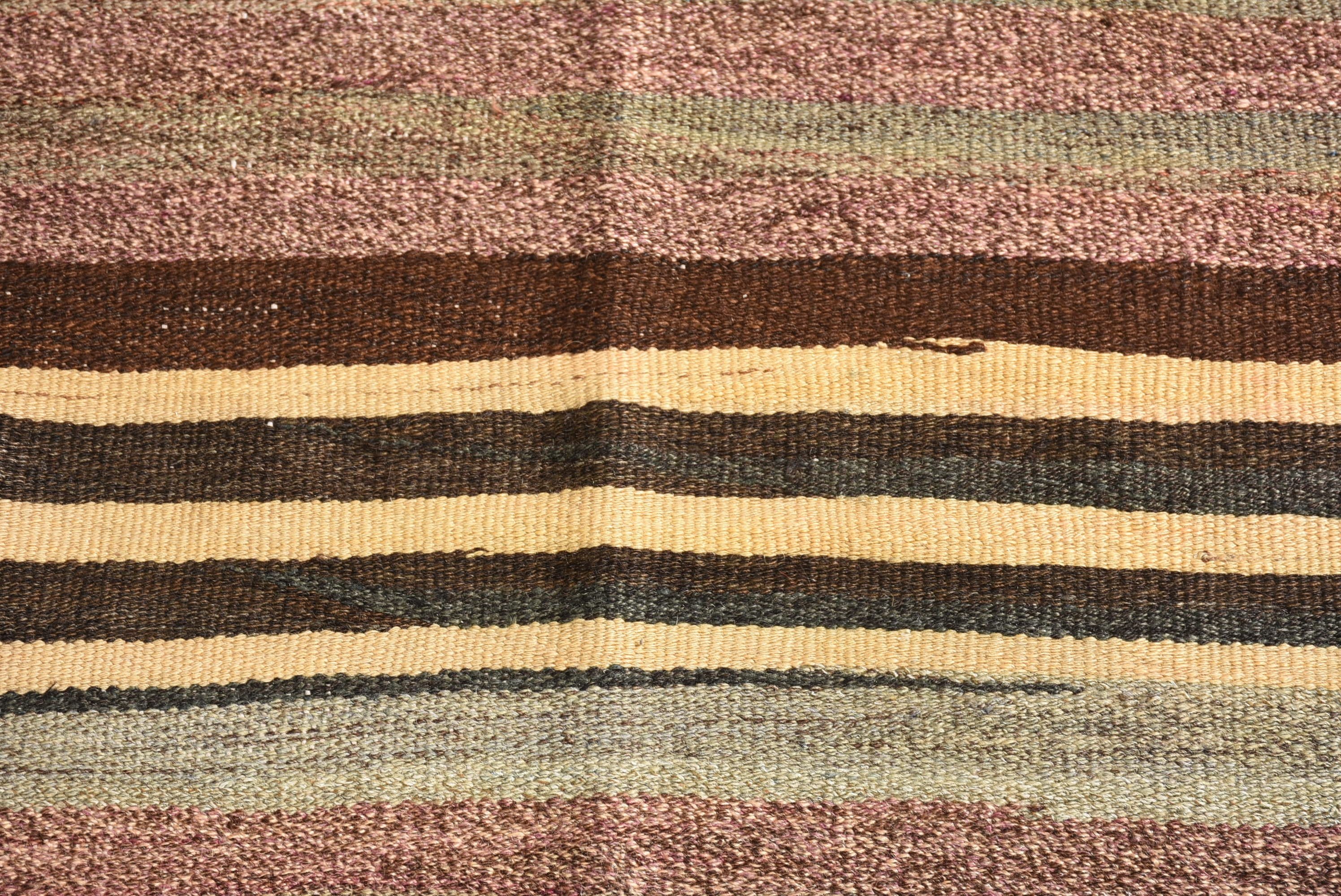 Kahverengi Mutfak Halısı, Türk Halıları, 4.6x8.9 ft Büyük Halı, Salon Halısı, Kilim, Yatak Odası Halısı, Vintage Halı, Antika Halı, Fas Halısı, Aztek Halısı