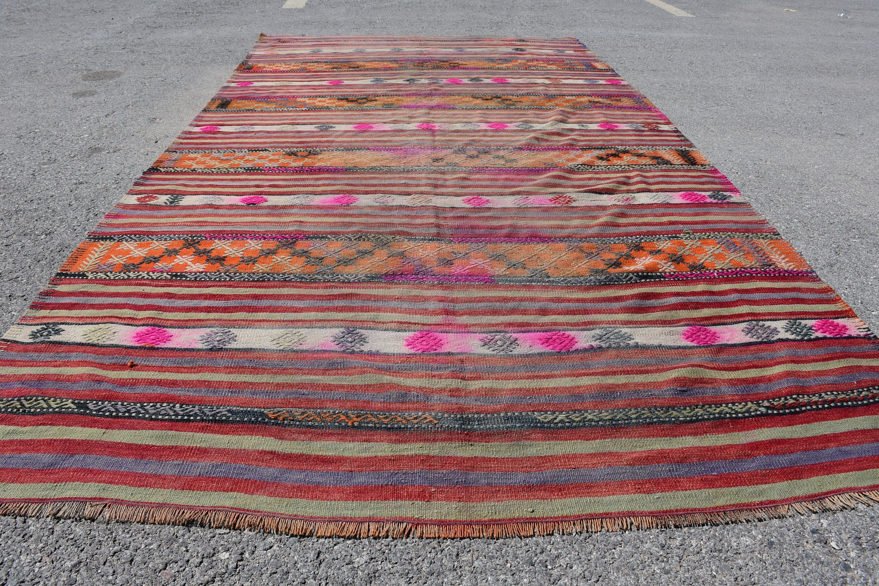 Antika Halılar, Türk Halısı, Vintage Halı, Yemek Odası Halısı, 5.5x10.4 ft Büyük Halılar, Oturma Odası Halısı, Kilim, Salon Halıları, Ev Dekorasyonu Halıları