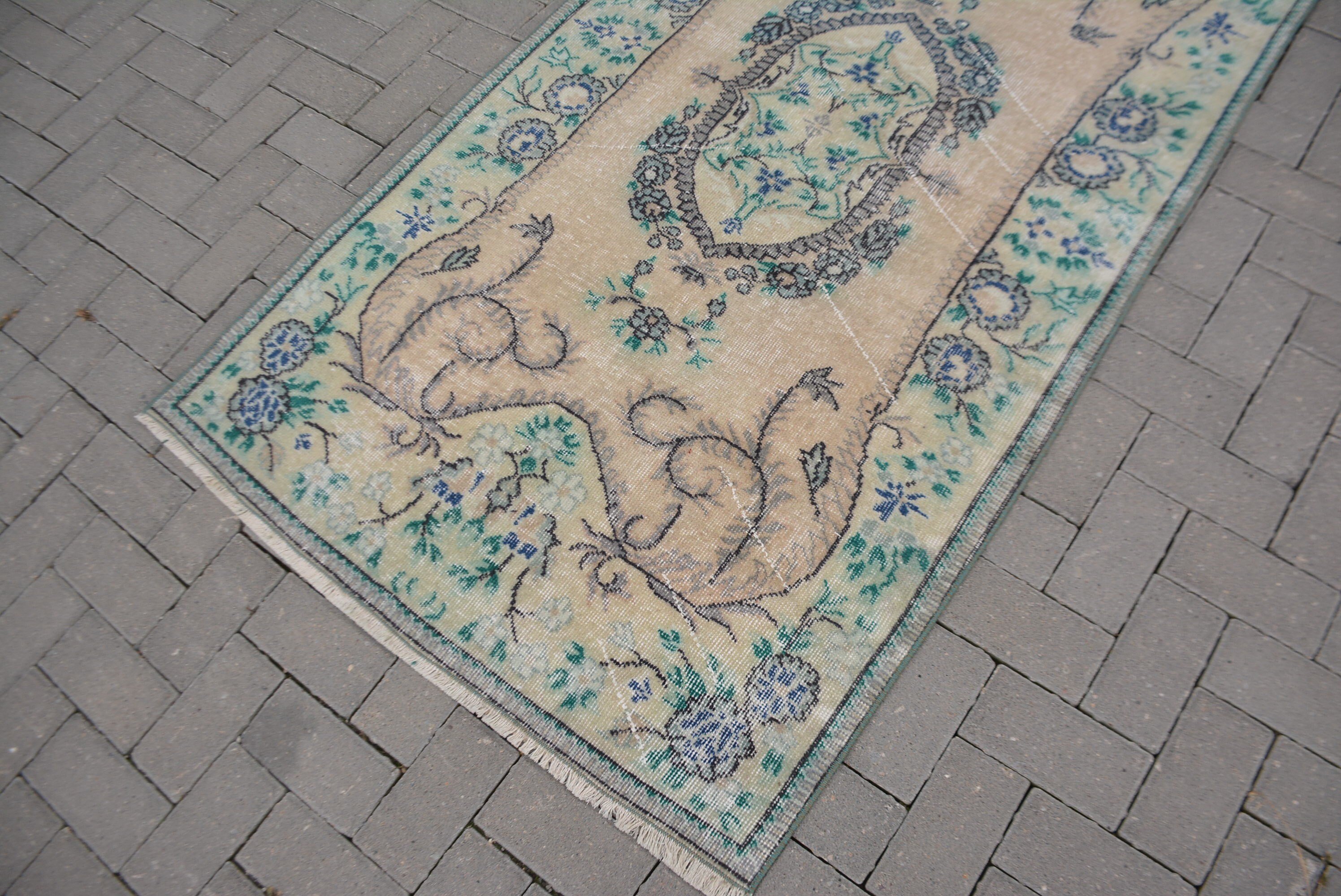 Kitchen Rugs, Bedroom Rug, Outdoor Rug, Antique Rug, Vintage Rug, 3.5x6.6 ft Accent Rugs, Nursery Rugs, Rugs for Nursery, Turkish Rug