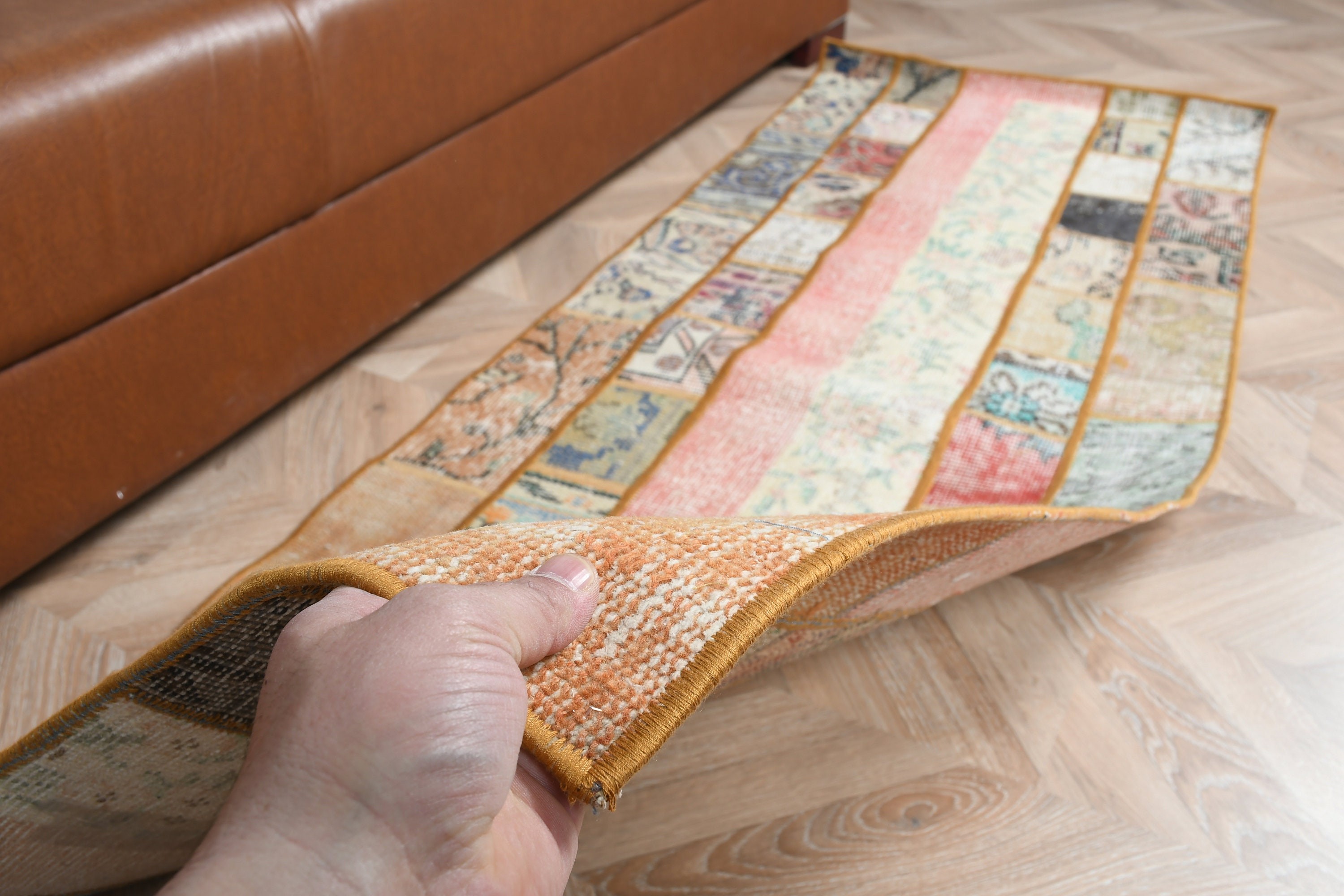 Vintage Halı, Koridor Halıları, Merdiven Halıları, 2.2x5.9 ft Runner Halısı, Türk Halısı, Koridor Halıları, Kırmızı Ev Dekor Halısı, Havalı Halı, Mutfak Halıları