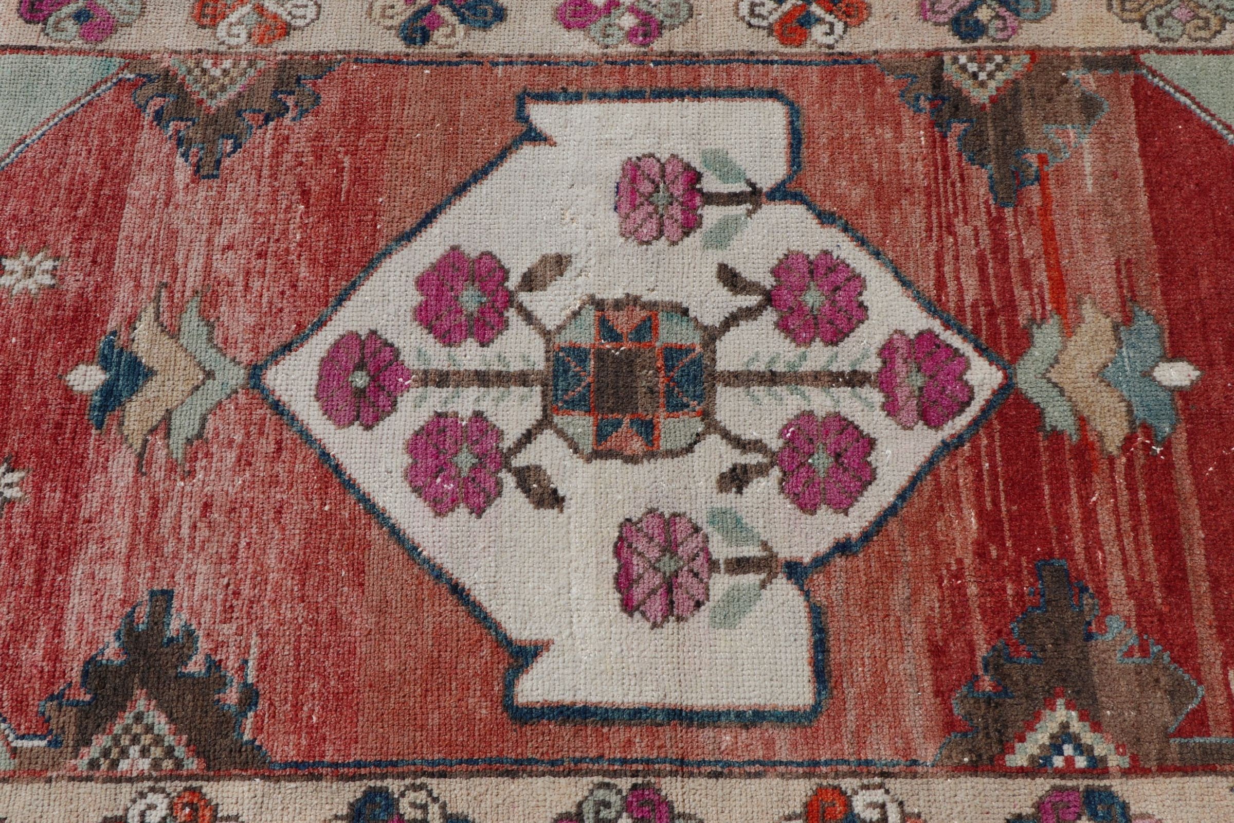 Moroccan Rug, Living Room Rug, Bedroom Rug, Red Floor Rugs, 4.1x7.8 ft Area Rugs, Vintage Rug, Indoor Rug, Vintage Decor Rugs, Turkish Rug