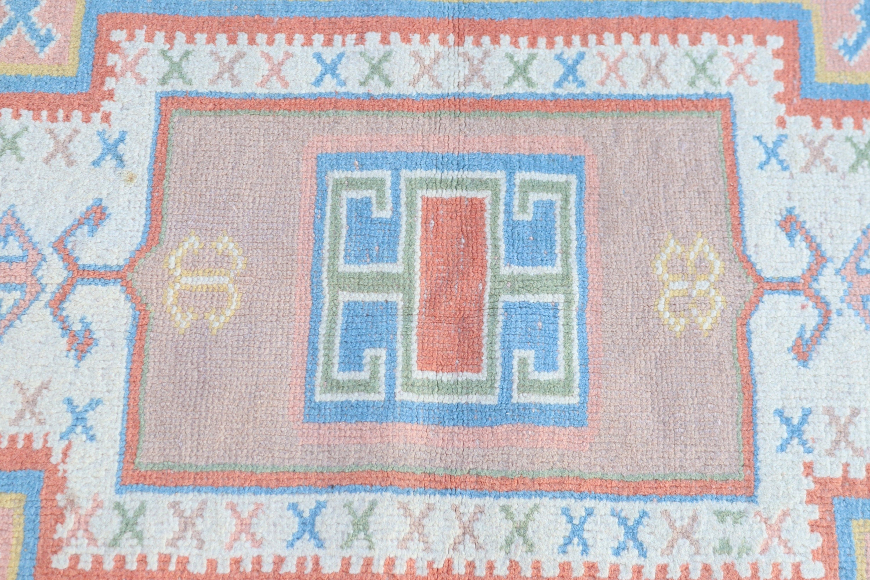 Pembe Yün Halılar, Dekoratif Halılar, Ofis Halısı, Modern Halılar, Giriş Halısı, Vintage Halılar, Türk Halıları, 3.6x5.2 ft Accent Halı