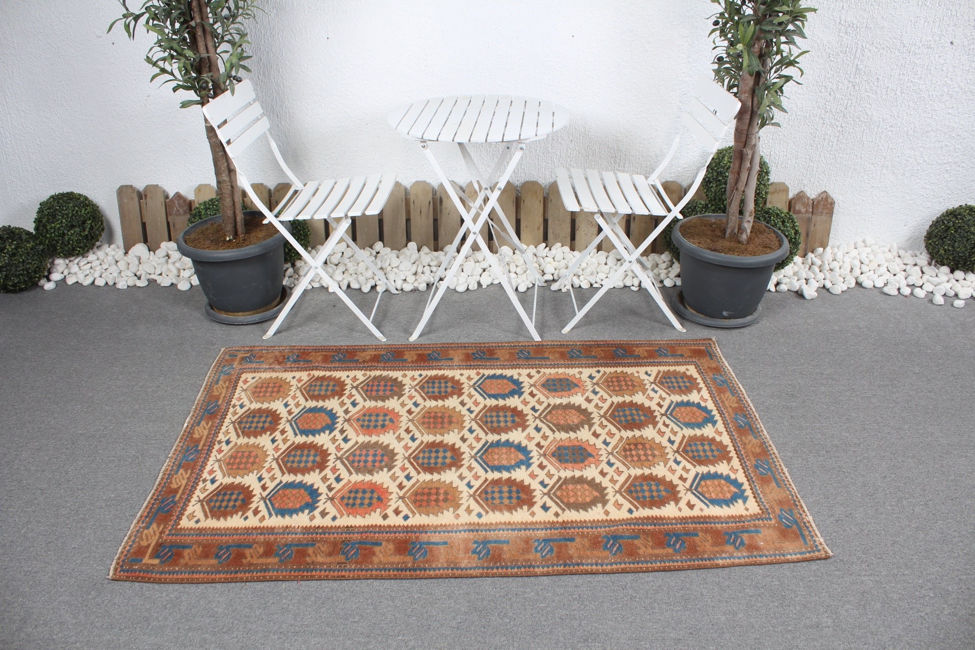 Cool Rug, Turkey Rugs, Brown Bedroom Rug, Nursery Rugs, 3.5x5.5 ft Accent Rugs, Kitchen Rug, Vintage Rug, Turkish Rugs, Rugs for Bedroom