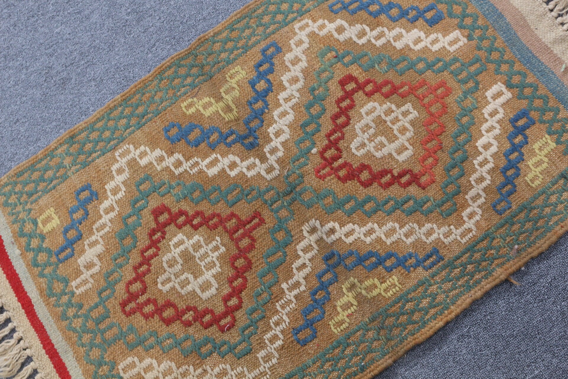 1.8x2.9 ft Small Rug, Home Decor Rug, Kilim, Oushak Rug, Car Mat Rug, Turkish Rugs, Brown Bedroom Rug, Bathroom Rugs, Dorm Rug, Vintage Rug