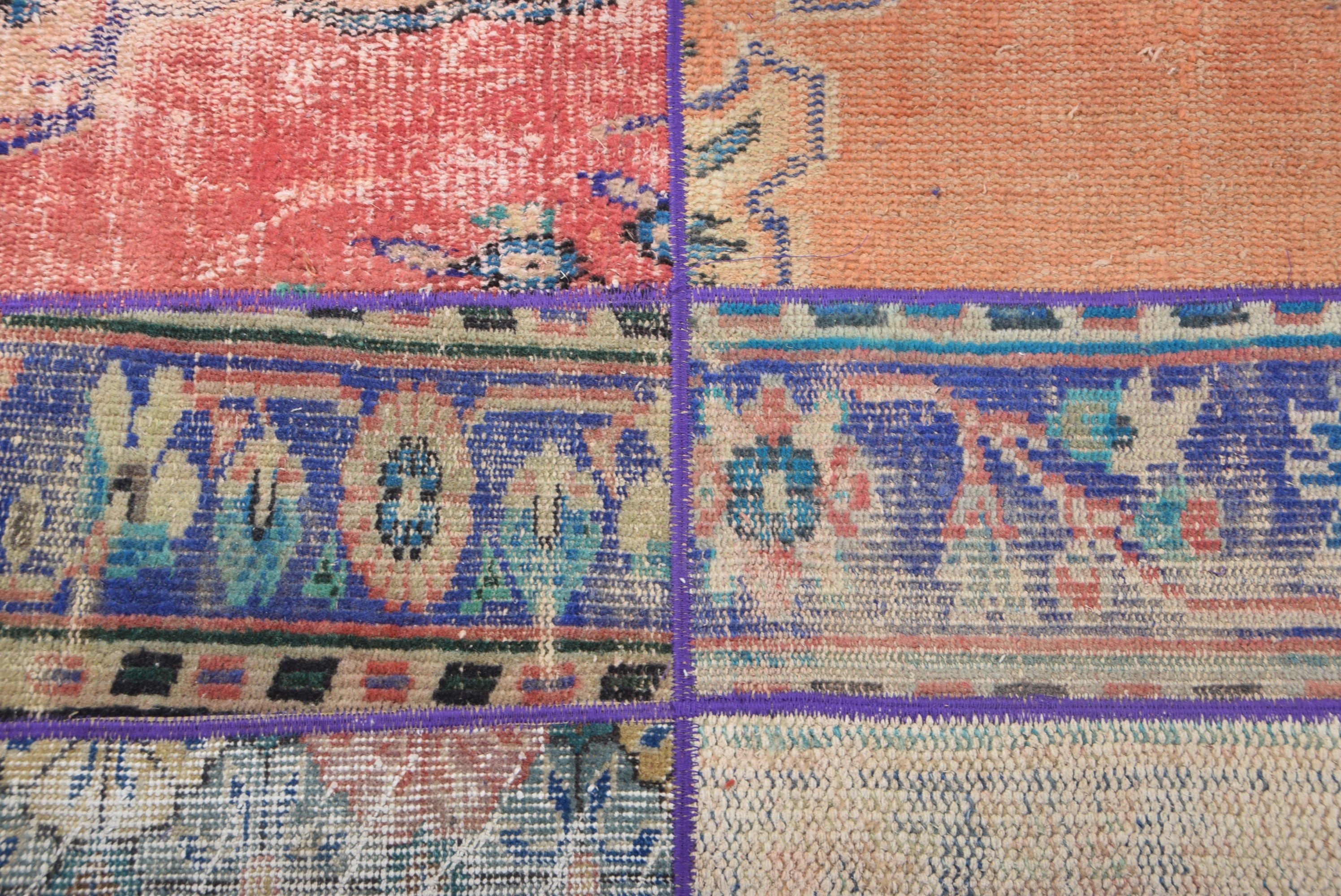 Kitchen Rugs, Vintage Rugs, Organic Rugs, Turkish Rug, 2.2x3.4 ft Small Rug, Bathroom Rugs, Blue Oriental Rug, Anatolian Rug