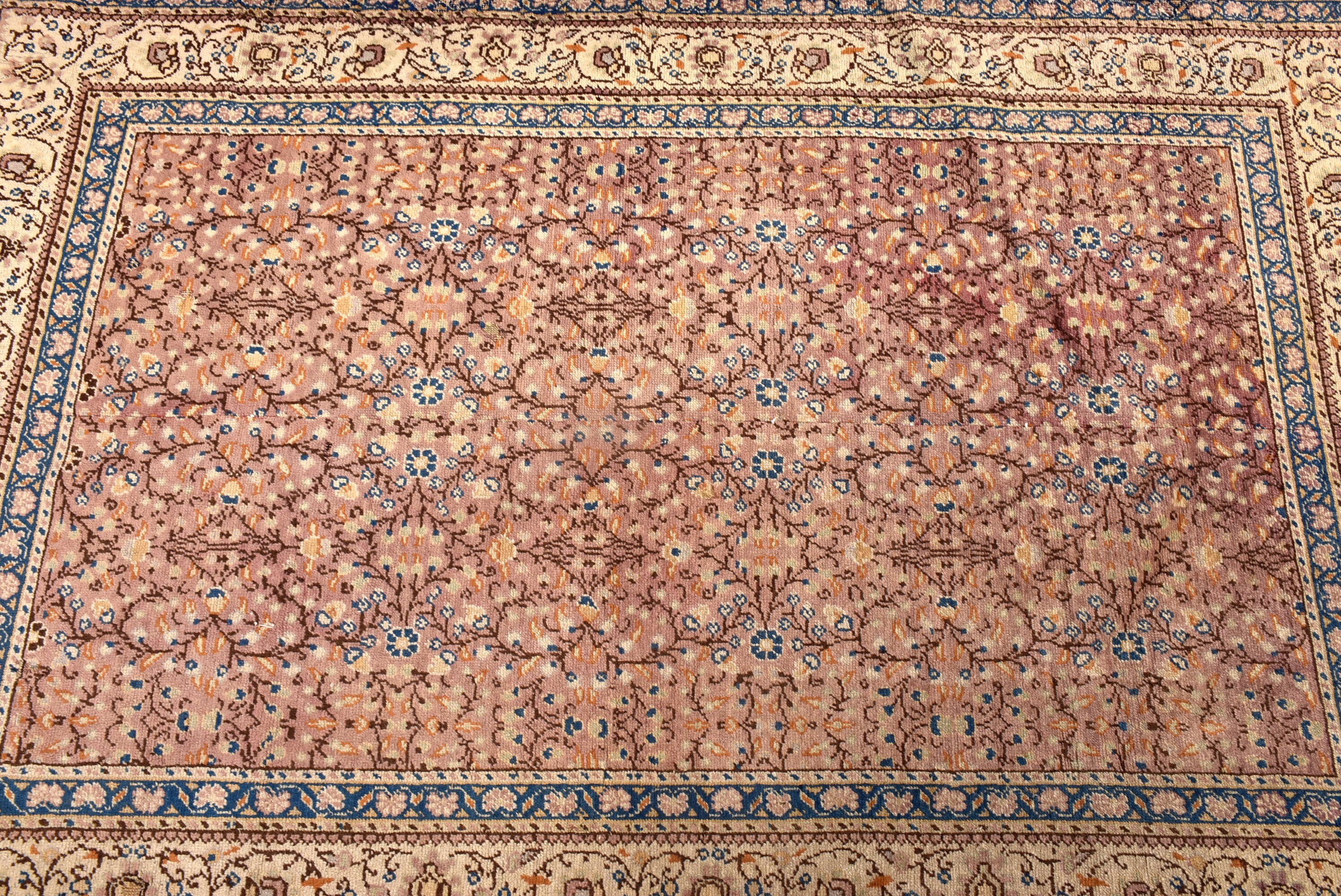 Modern Halılar, 3,6x5,5 ft Aksan Halı, Yün Halı, Aksan Halıları, Mor Boho Halı, Çocuk Halısı, Türk Halısı, Vintage Halılar, Yatak Odası Halıları