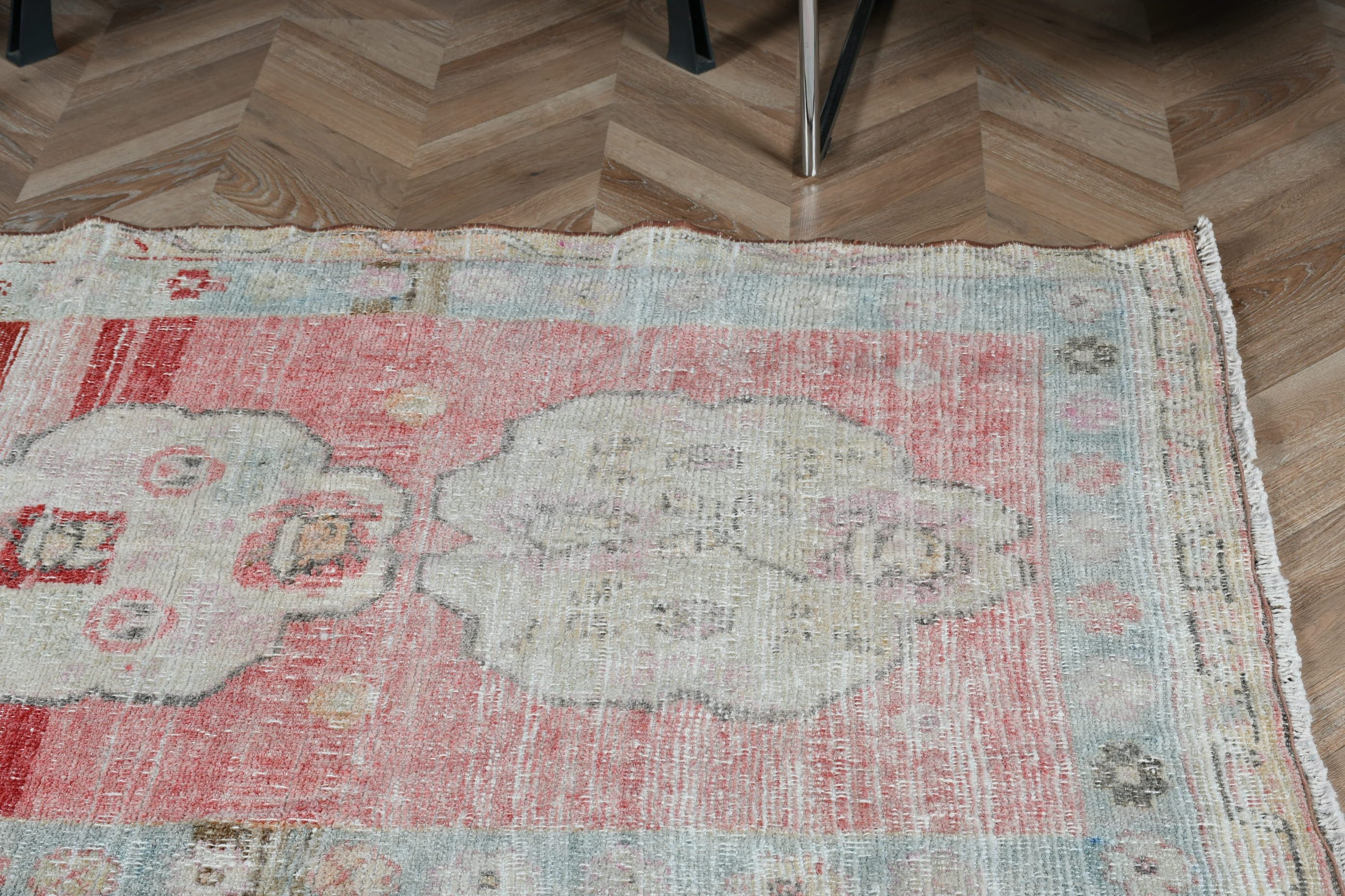 Vintage Rug, Bedroom Rug, Oriental Rugs, 3.3x5.7 ft Accent Rugs, Rugs for Nursery, Nursery Rugs, Red Cool Rug, Kitchen Rug, Turkish Rugs