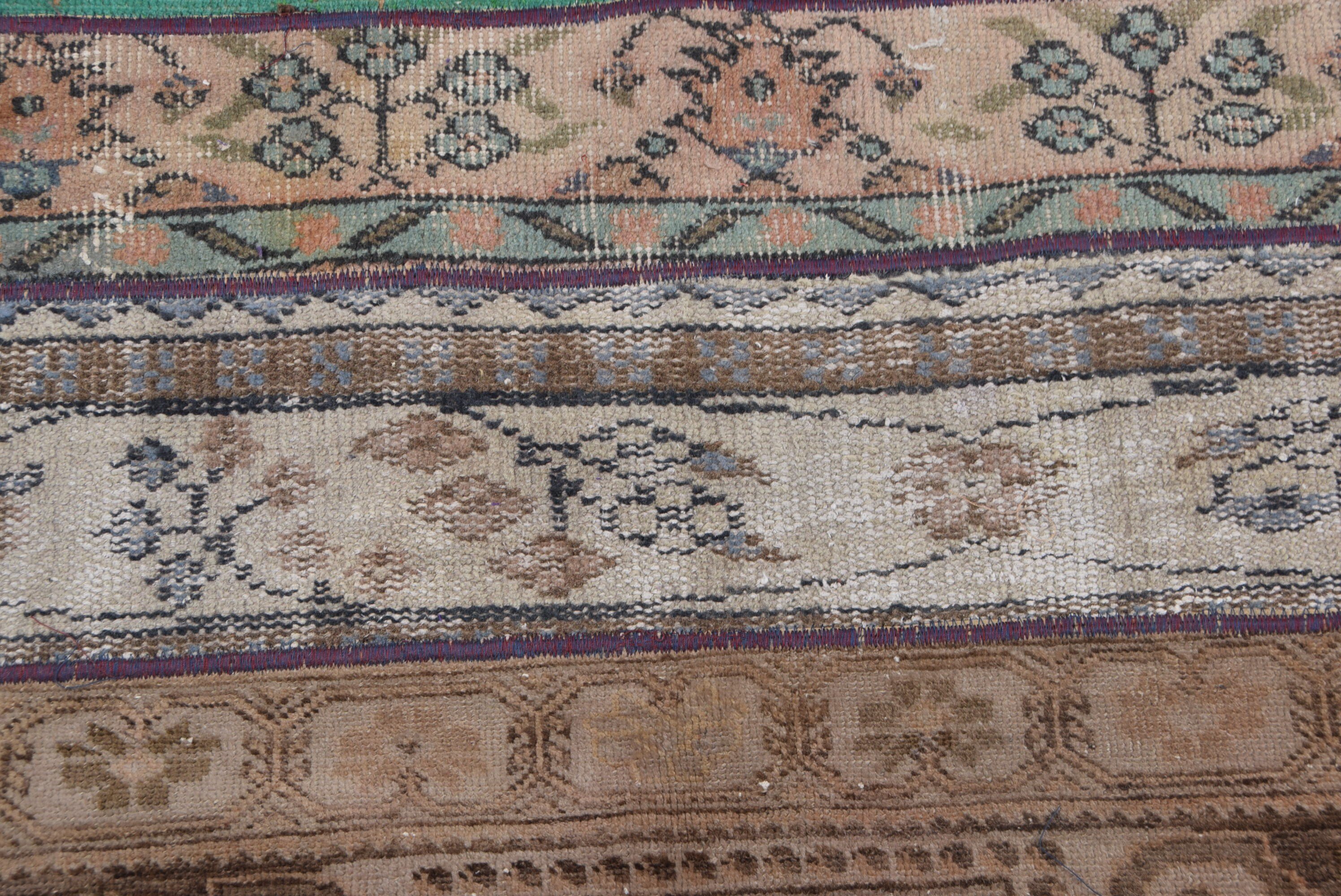 Türk Halıları, Giriş Halıları, Ev Dekorasyonu Halıları, Mavi Oryantal Halı, Giriş Halısı, Yer Halıları, Vintage Halı, 3,1x3,1 ft Küçük Halı, Araba Paspas Halısı