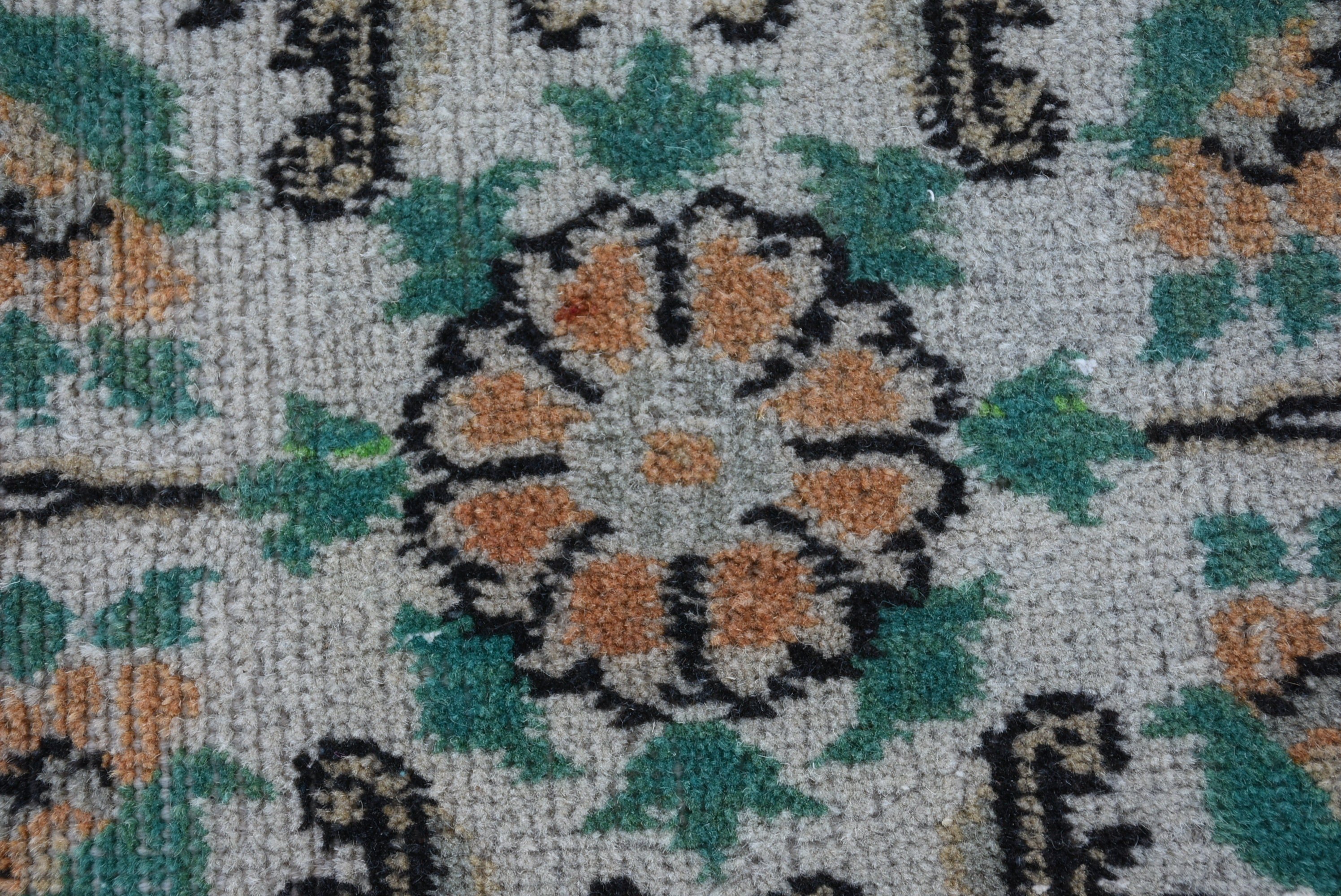 Türk Halısı, Giriş Halısı, Oryantal Halı, 3,5x3,6 ft Küçük Halı, Vintage Halı, Anadolu Halısı, Araba Paspas Halıları, Bej Yün Halılar, Banyo Halısı