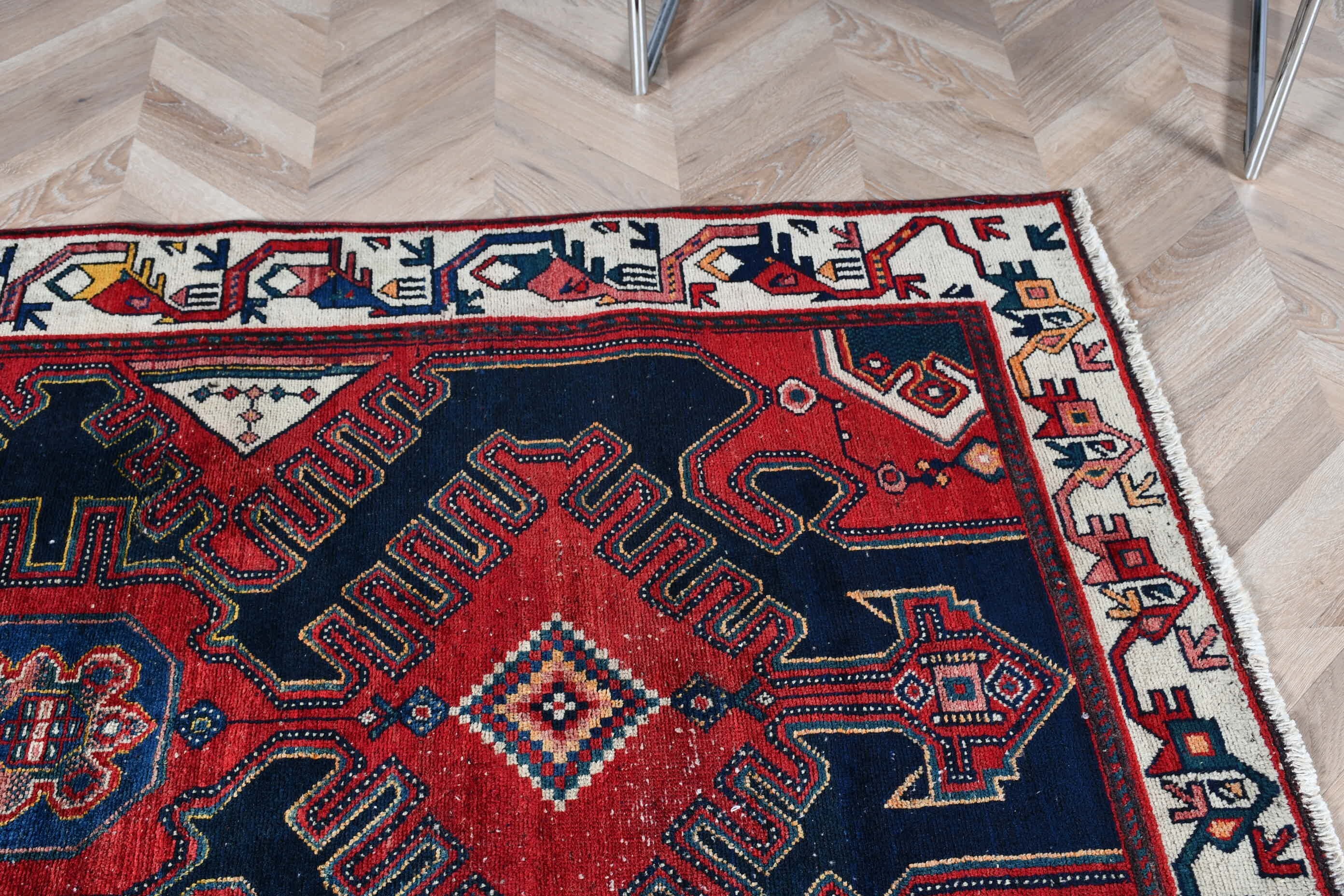 Red Bedroom Rugs, Turkish Rugs, Nursery Rug, Anatolian Rugs, Home Decor Rug, Rugs for Kitchen, Vintage Rug, 3.9x6.1 ft Accent Rugs, Old Rug