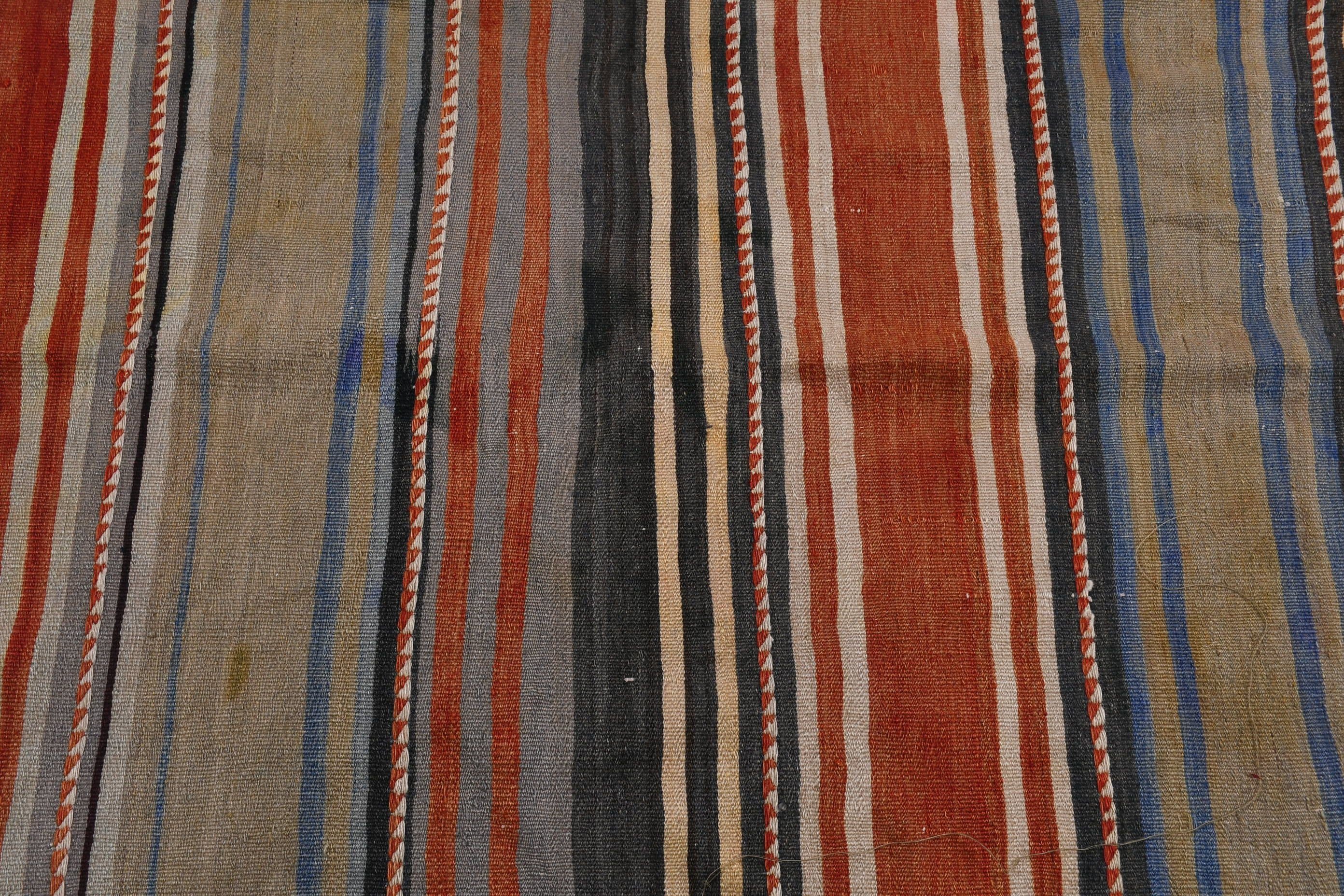 Fas Halısı, 4.8x12.8 ft Runner Halıları, Turuncu Soğuk Halı, Türk Halısı, Vintage Halılar, Kilim, Koridor Halıları, Oryantal Halı, Merdiven Halısı