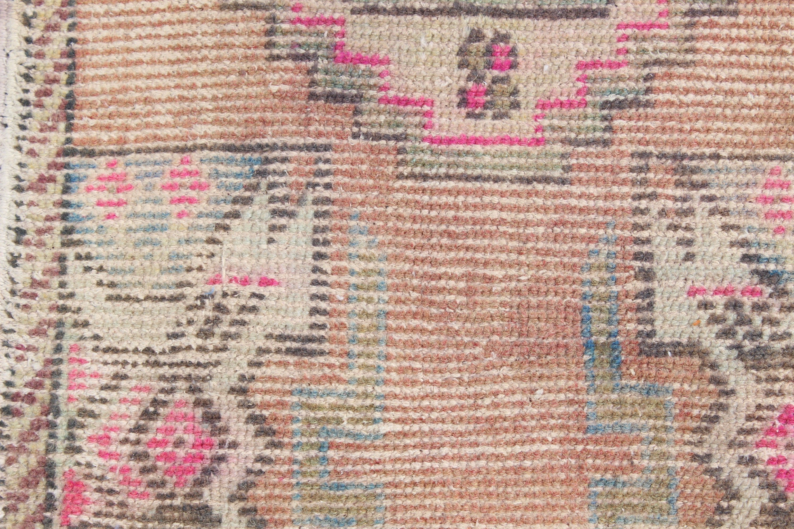 Vintage Rugs, 1.6x2.8 ft Small Rug, Kitchen Rugs, Wool Rugs, Turkish Rugs, Entry Rugs, Bronze Neutral Rug, Ethnic Rugs