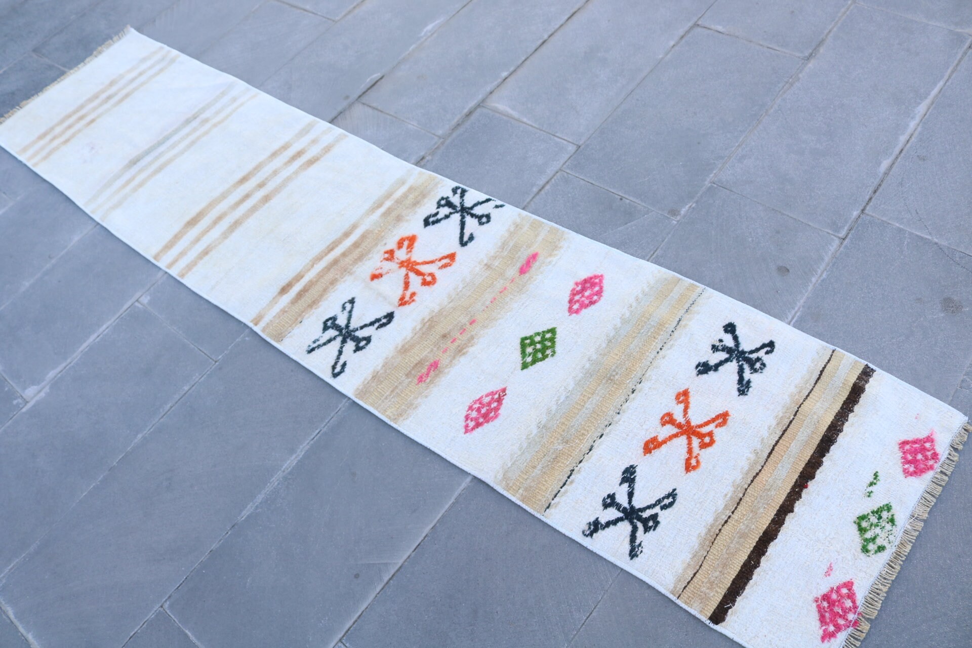 Kilim, Anatolian Rug, Outdoor Rug, Rugs for Kitchen, Vintage Rugs, 1.8x8.2 ft Runner Rugs, Turkish Rugs, Kitchen Rug, Vintage Decor Rug