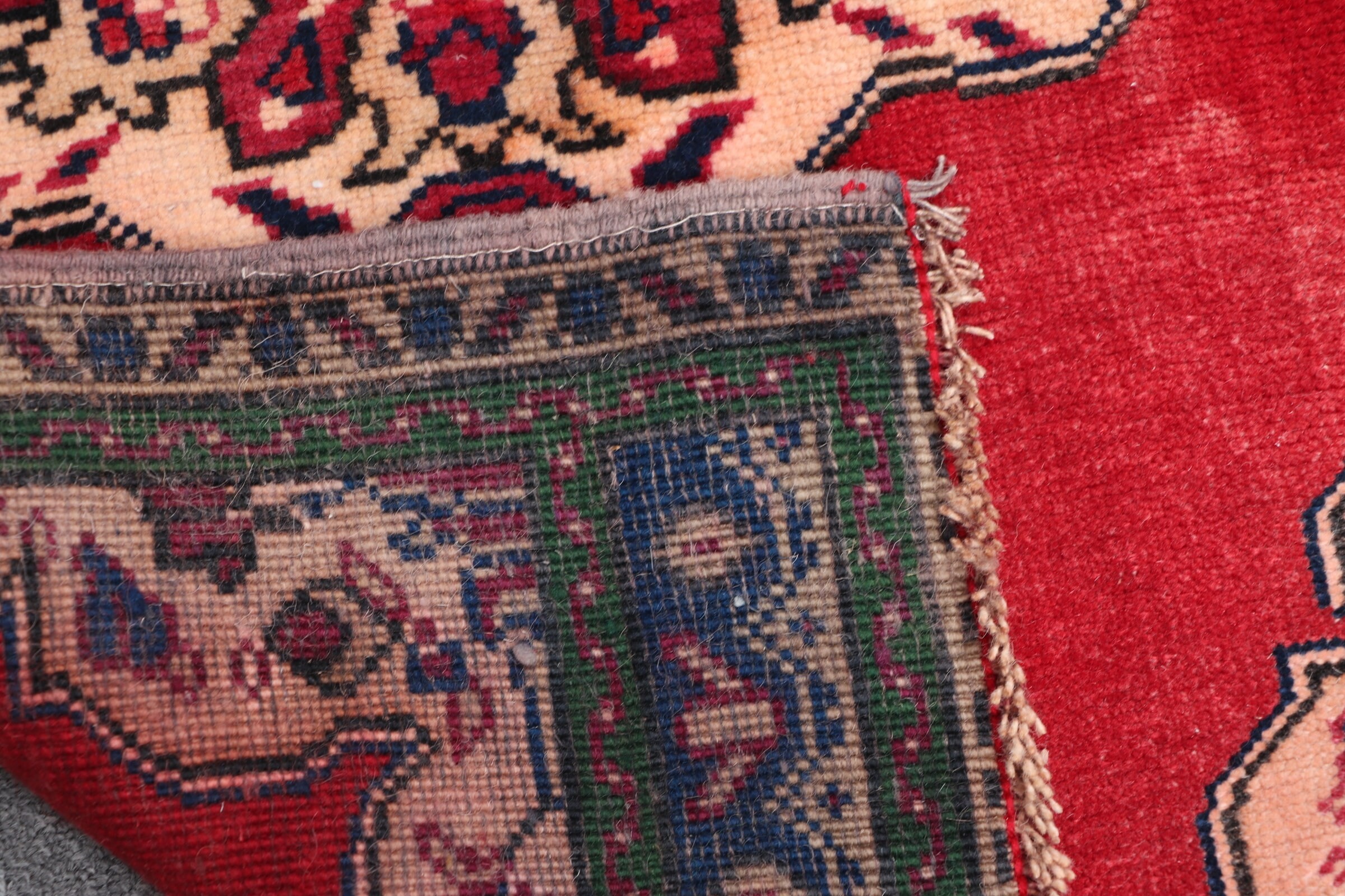 Car Mat Rugs, Vintage Rug, Oriental Rugs, Pale Rug, 1.8x3.3 ft Small Rug, Turkish Rug, Bathroom Rugs, Red Oriental Rug, Anatolian Rug