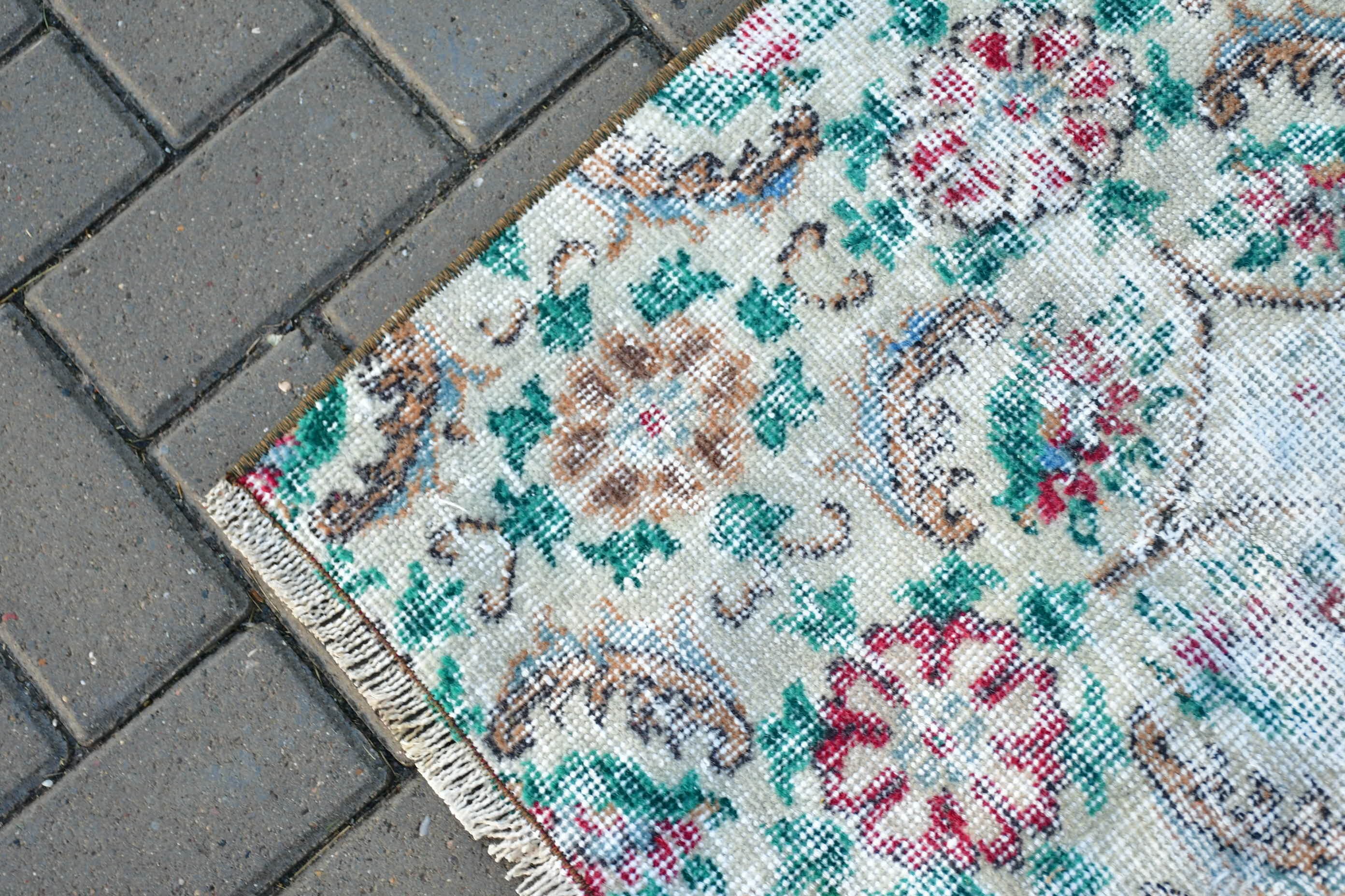 Vintage Halılar, Türk Halısı, İç Mekan Halıları, Ev Dekorasyonu Halısı, Yemek Odası Halısı, Soğuk Halı, 4,8x8,1 ft Alan Halısı, Bej Mutfak Halısı, El Dokuma Halı