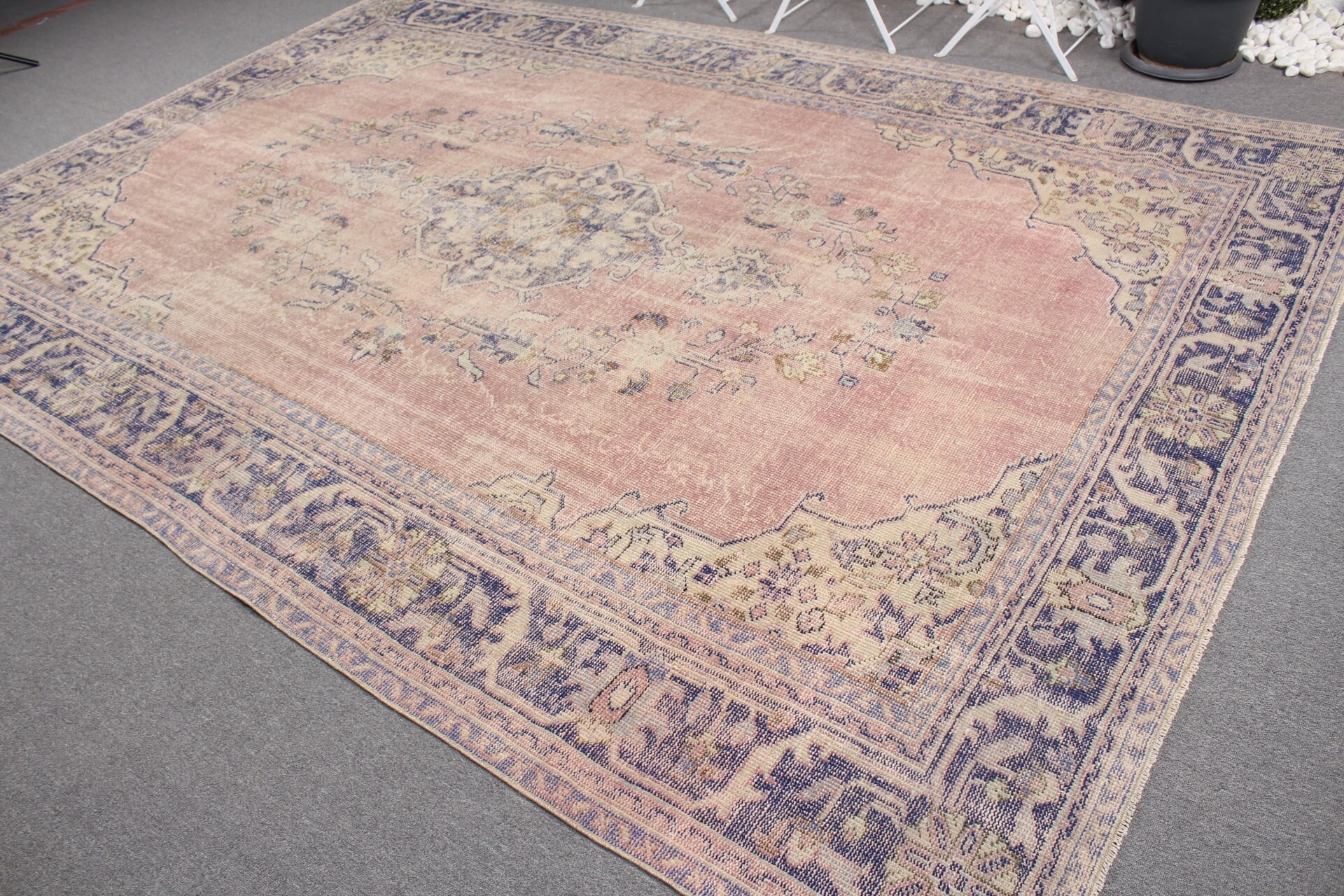 Wedding Rug, Antique Rugs, Turkish Rug, Vintage Rug, Saloon Rug, 8x11.7 ft Oversize Rugs, Living Room Rug, Pink Cool Rug, Bedroom Rugs