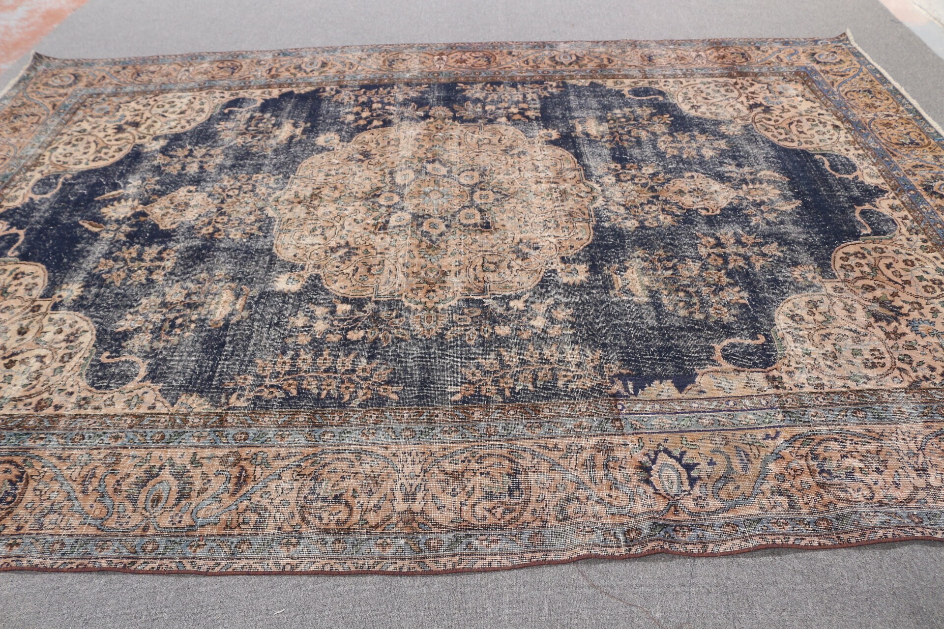 8.2x11.6 ft Oversize Rug, Salon Rug, Kitchen Rug, Brown Bedroom Rug, Oriental Rug, Old Rug, Vintage Rug, Turkish Rug, Living Room Rug