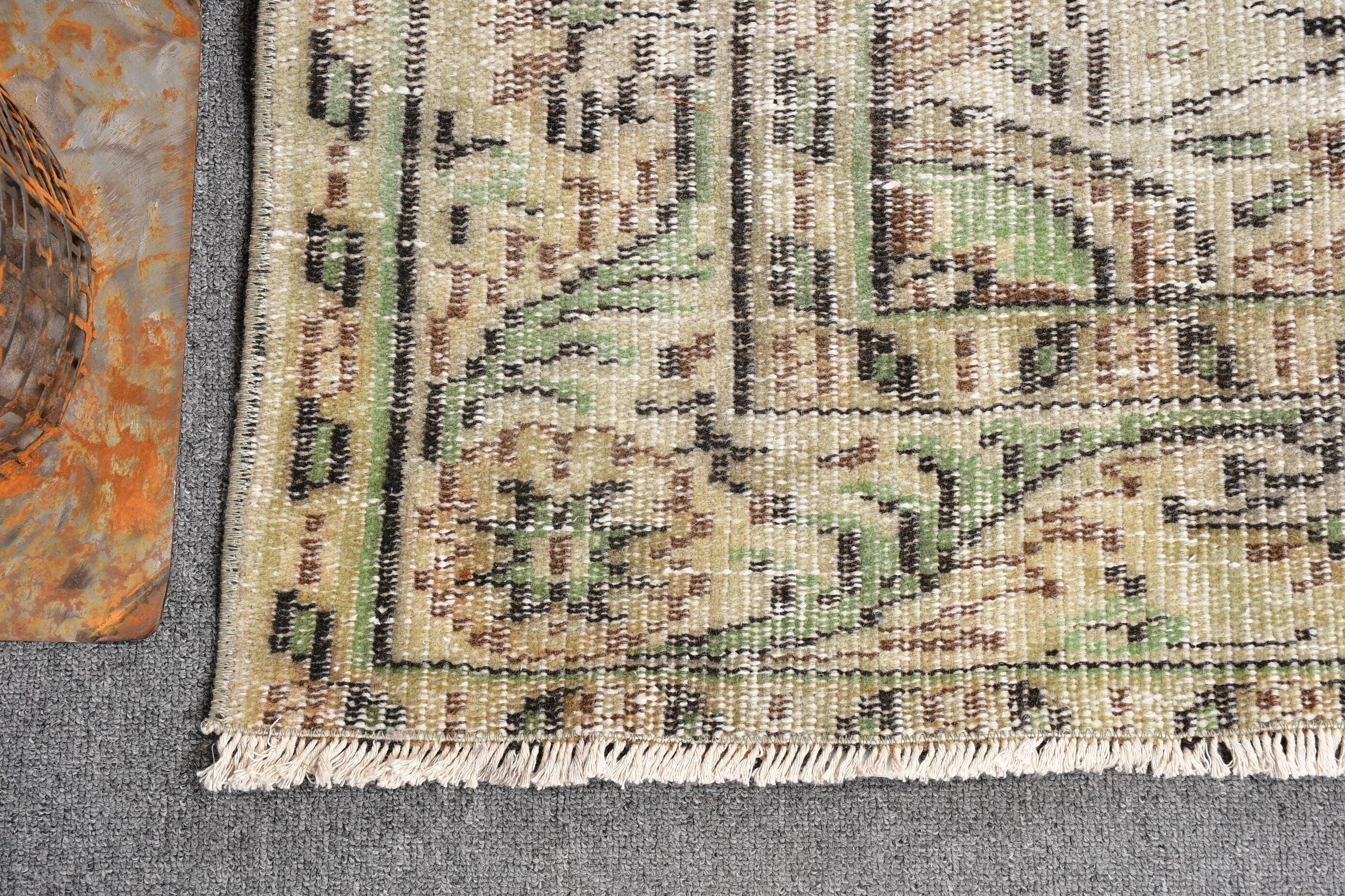 5.3x8 ft Large Rugs, Antique Rugs, Green Handwoven Rug, Large Boho Rugs, Turkish Rug, Floor Rugs, Large Vintage Rugs, Vintage Rugs