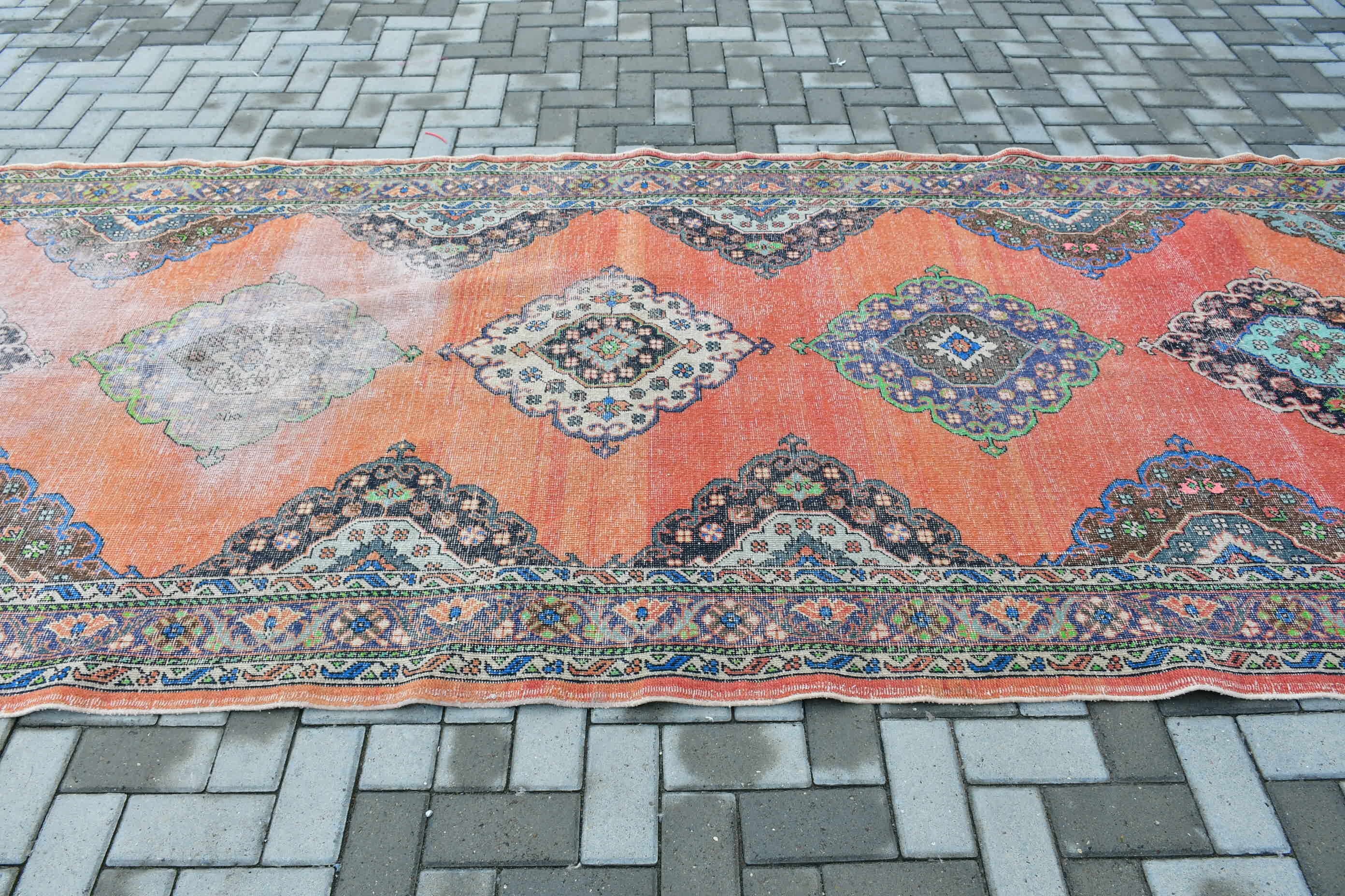 Oushak Halısı, Merdiven Halıları, Koridor Halısı, Ofis Halısı, Türk Halısı, 5.1x13.3 ft Runner Halıları, Vintage Halılar, Anadolu Halısı, Kırmızı Fas Halısı