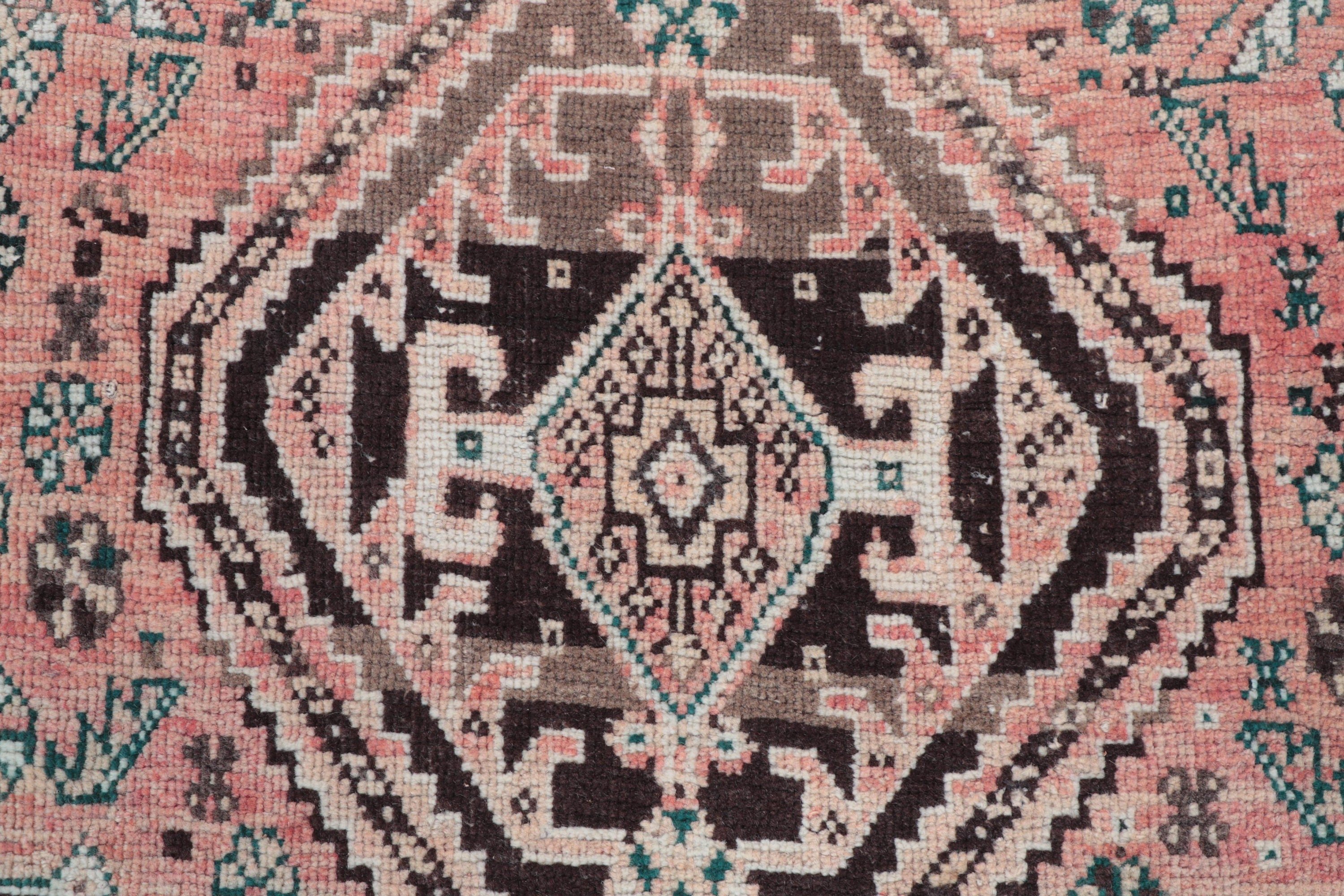 Mutfak Halıları, Boho Vurgulu Halılar, Vintage Halılar, Türk Halısı, Boho Halısı, Pembe Lüks Halılar, Yatak Odası Halıları, Kabile Halısı, 3,4x5,6 ft Vurgulu Halı