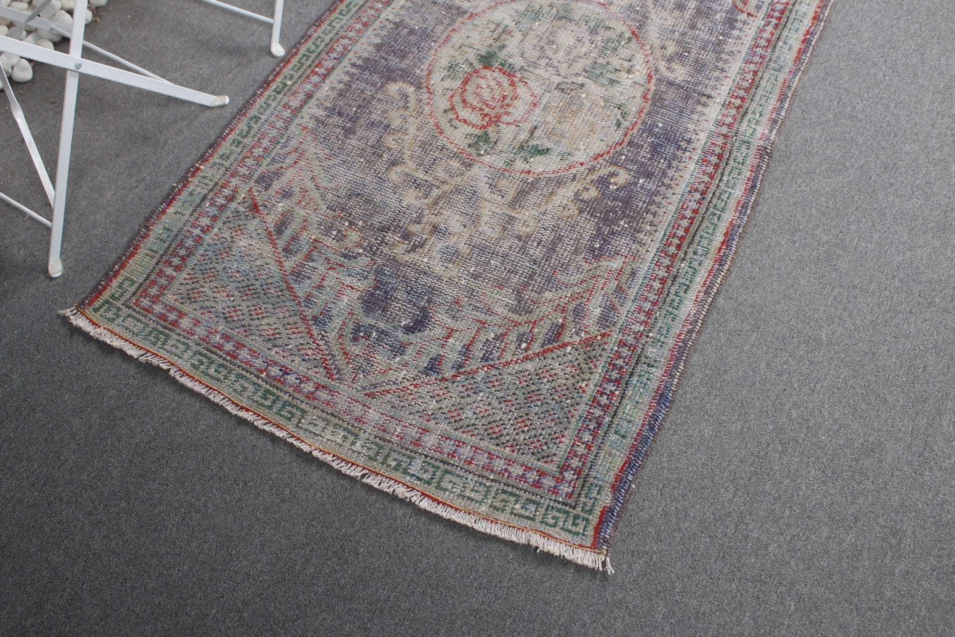 Wall Hanging Rug, Gray Bedroom Rugs, Oriental Rugs, Vintage Rug, Car Mat Rug, 2.8x5 ft Small Rugs, Turkish Rug, Designer Rug