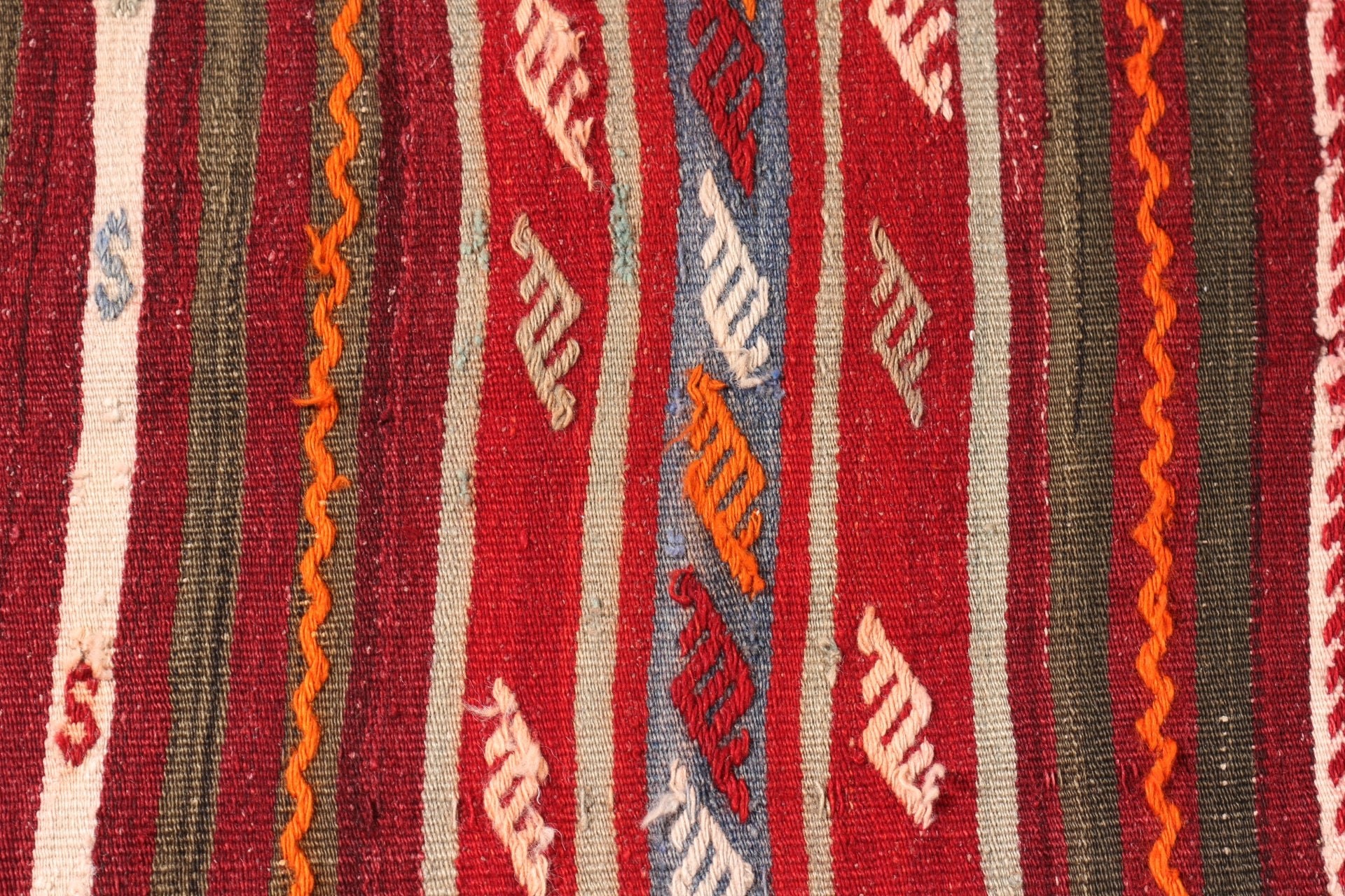 Türk Kilim, 87x264 cm Yolluk Kilim, Mutfak Kilim, Merdiven Kilim, Mutfak Kilim, Antik Kilim, Yolluk Kilim, Kırmızı Ev dekoru Kilim