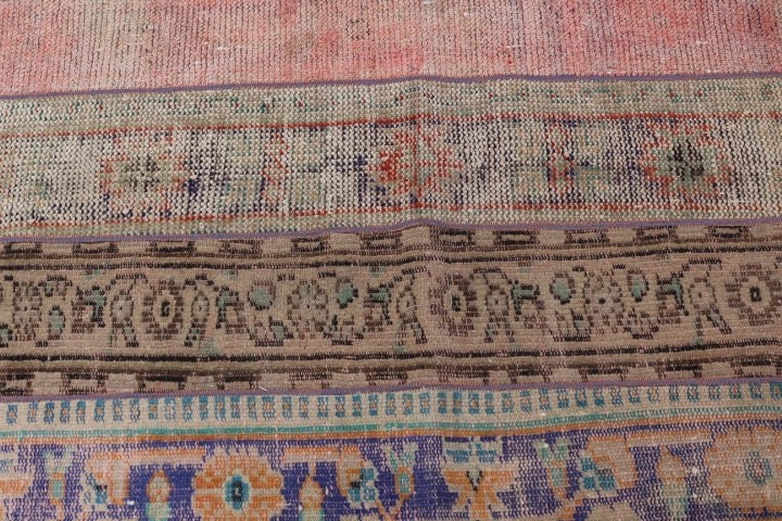 Anatolian Rug, Vintage Rugs, Rugs for Hallway, Kitchen Rugs, 2.7x7 ft Runner Rug, Bedroom Rugs, Turkish Rugs, Blue Wool Rug, Outdoor Rug
