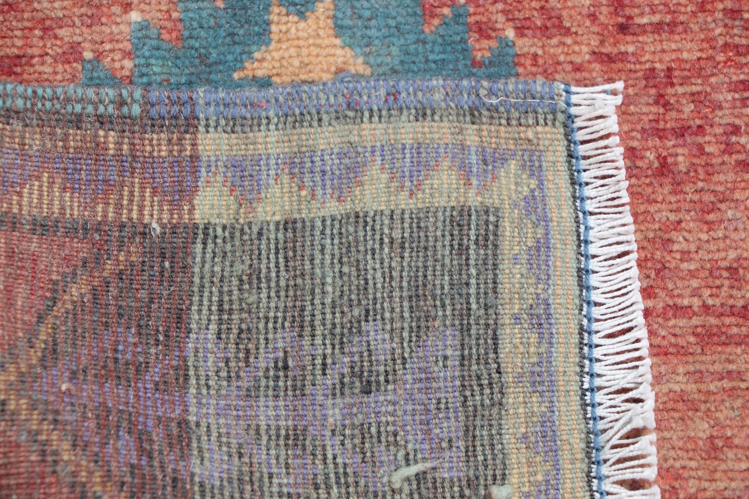 Orange Anatolian Rug, Turkish Rug, 1.7x3.7 ft Small Rug, Kitchen Rugs, Home Decor Rug, Vintage Rug, Car Mat Rug, Wall Hanging Rug, Old Rugs
