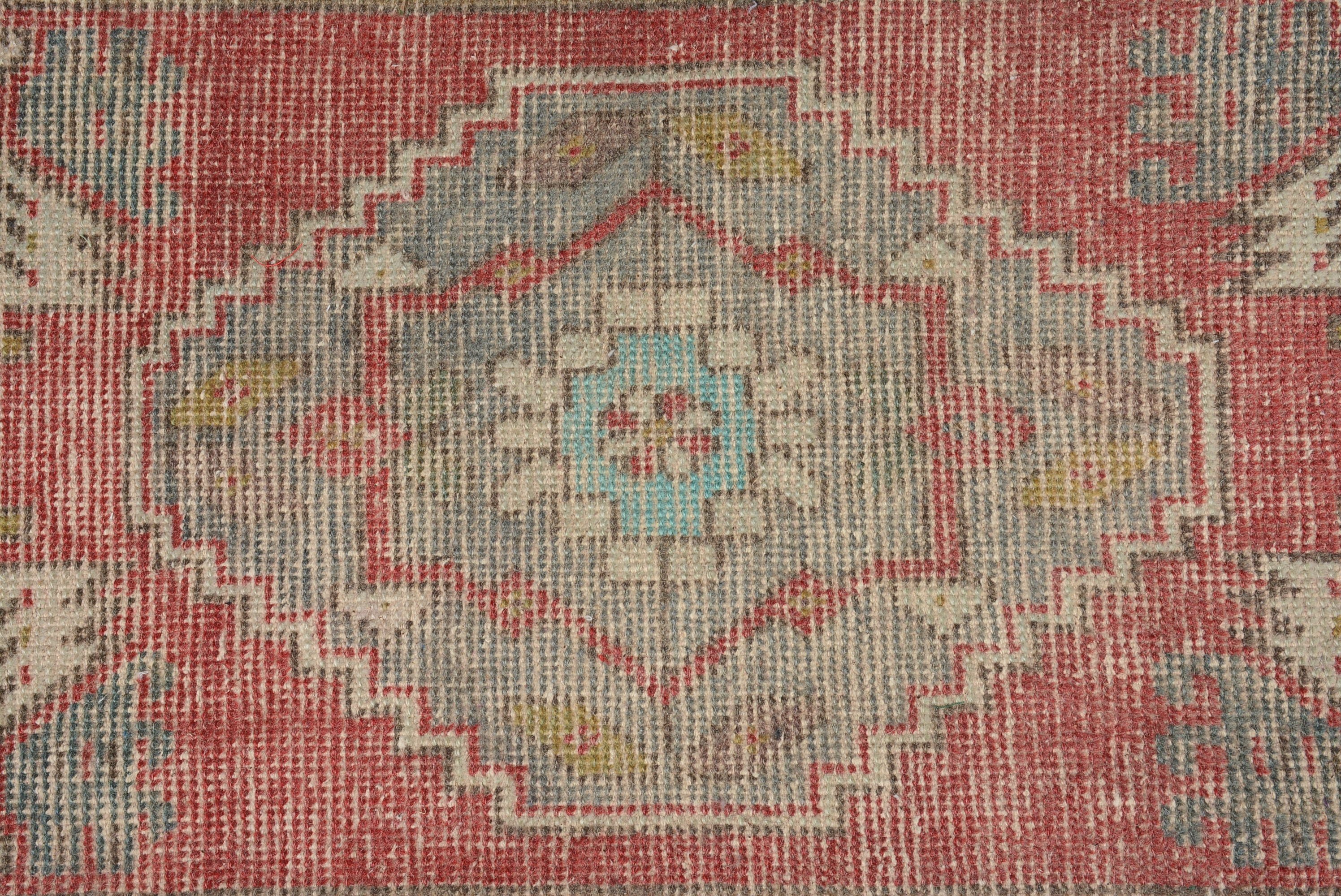 Kırmızı Fas Halıları, Soğuk Halı, Mutfak Halıları, 1,5x3,3 ft Küçük Halı, Araba Paspası Halıları, Vintage Halılar, Araba Paspas Halısı, Türk Halısı