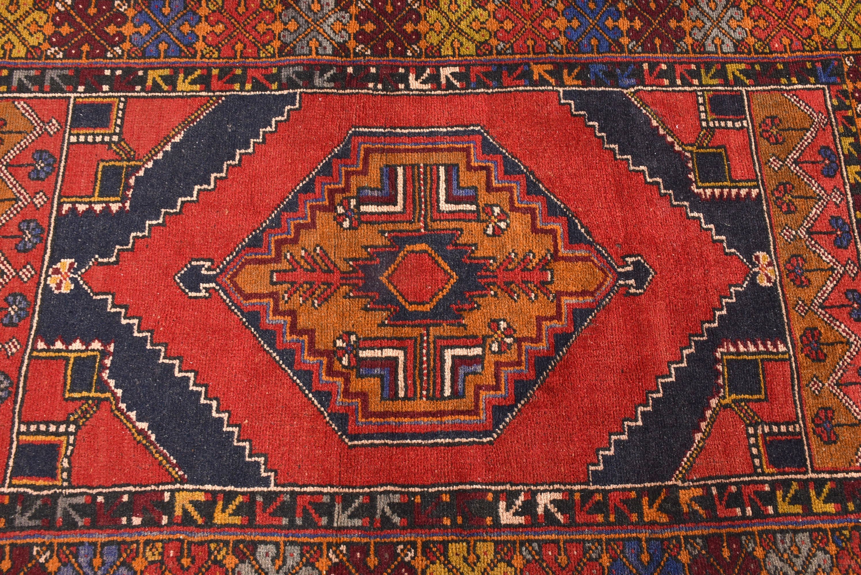 Yatak Odası Halısı, 3,8x5,6 ft Aksan Halısı, Yün Halılar, Çocuk Odası Halıları, Lüks Halı, Giriş Halıları, Türk Halısı, Vintage Halılar, Kırmızı Boho Halı, Yer Halısı