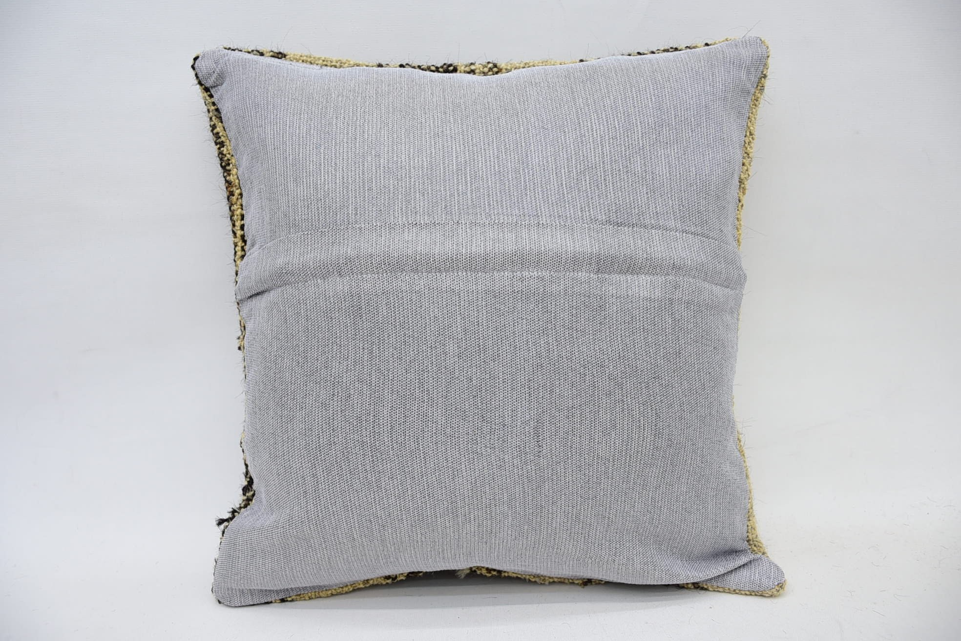 Antique Pillows, 14"x14" Beige Pillow, Luxury Pillow, Vintage Pillow, Turkish Rugs Cushion, Handmade Throw Cushion, Handmade Kilim Cushion